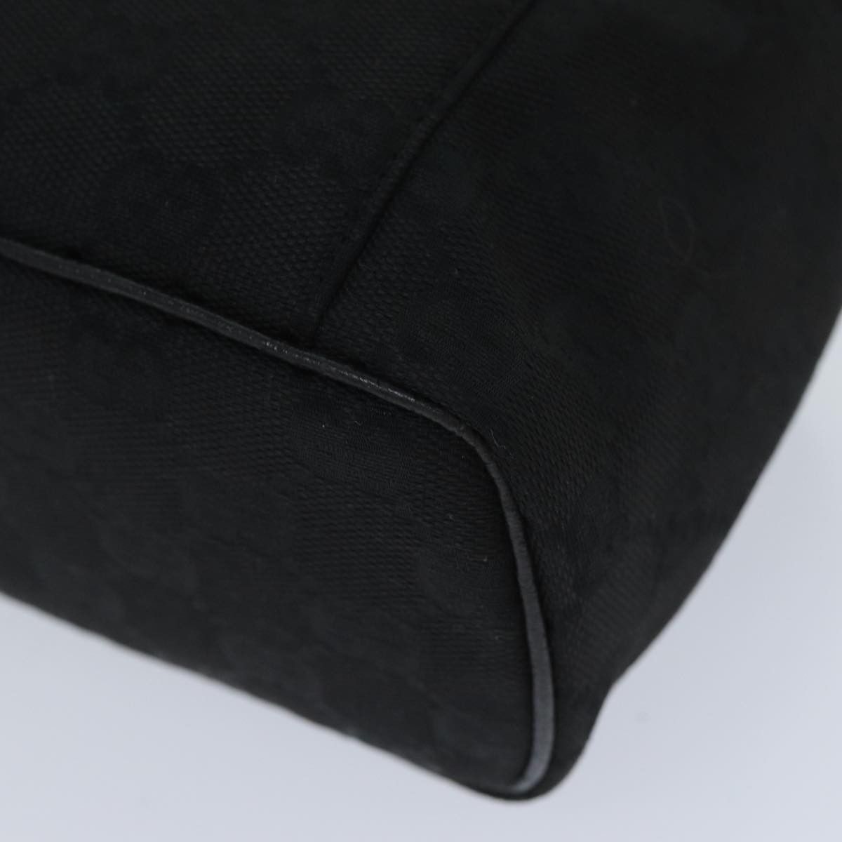 Gucci Vanity Black Canvas Clutch Bag (Pre-Owned) Size ONE SIZE - 9 Thumbnail