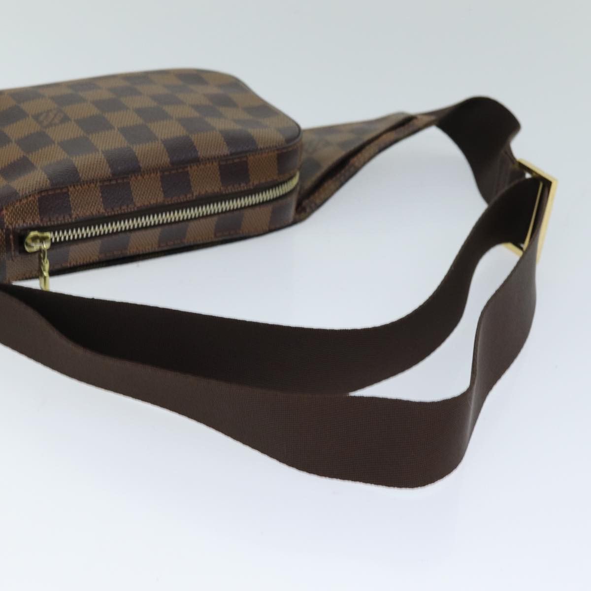 Louis Vuitton Geronimos Brown Canvas Shoulder Bag (Pre-Owned) Size ONE SIZE - 10 Thumbnail
