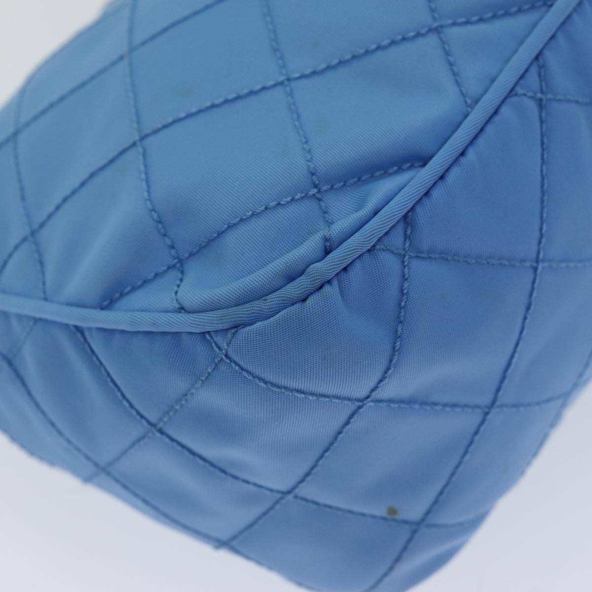 Prada Blue Synthetic Clutch Bag (Pre-Owned) Size ONE SIZE - 10 Thumbnail