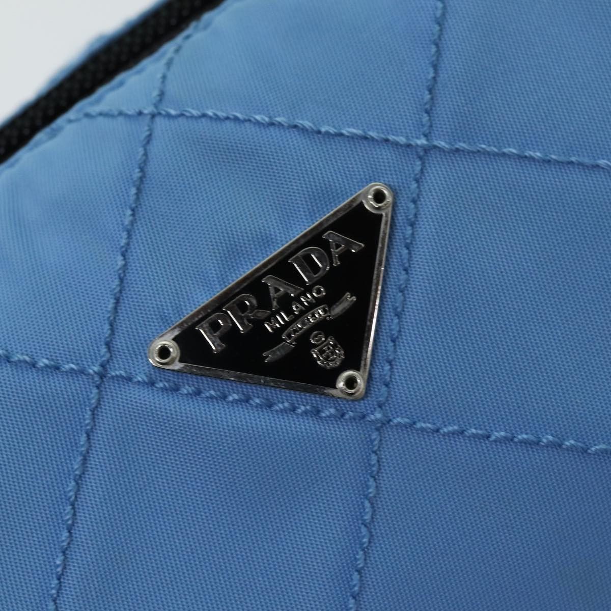 Prada Blue Synthetic Clutch Bag (Pre-Owned) Size ONE SIZE - 7 Thumbnail