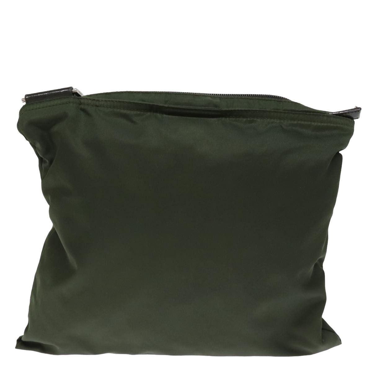 Prada Tessuto Khaki Synthetic Shoulder Bag (Pre-Owned) Size ONE SIZE - 2 Thumbnail