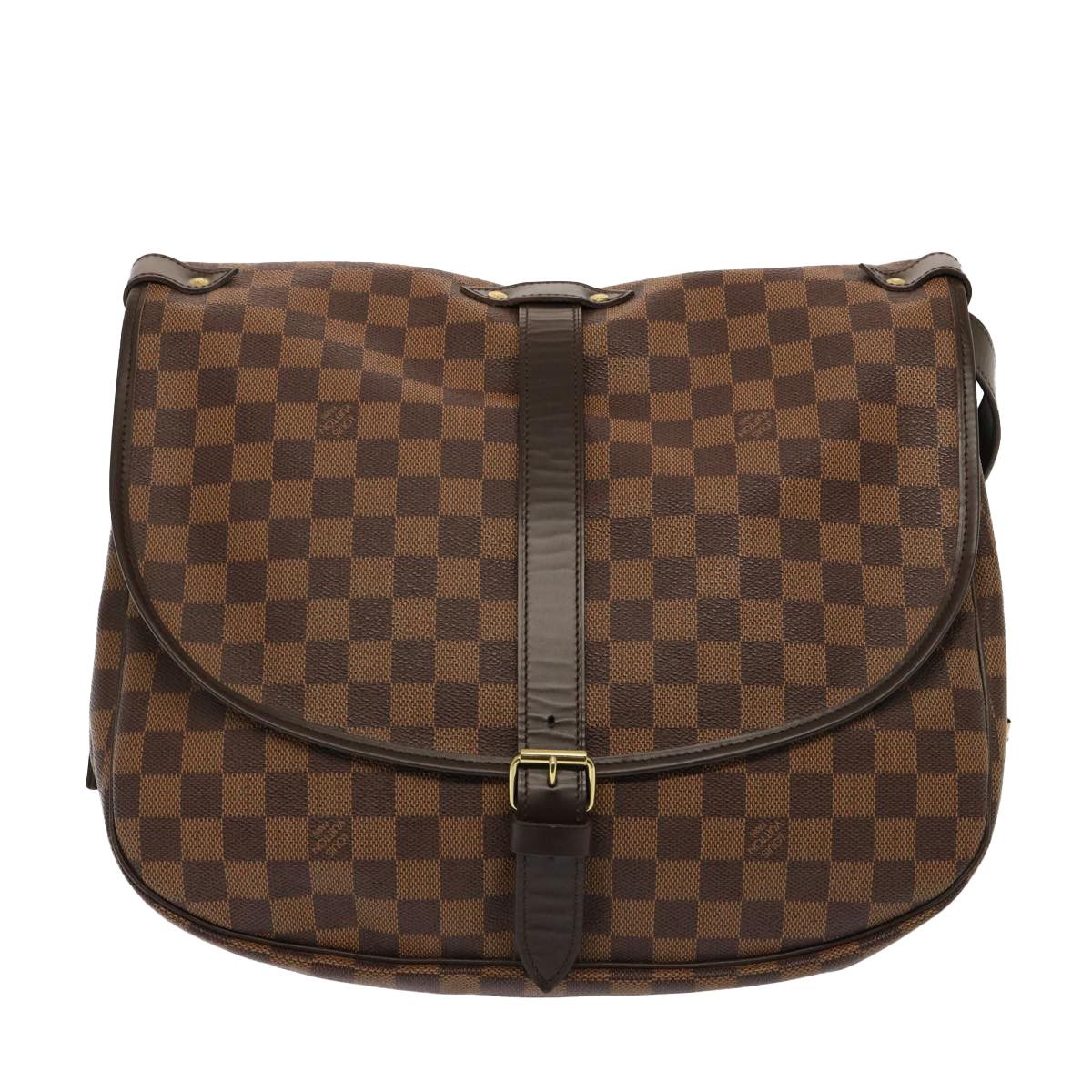 Louis Vuitton Saumur 35 Brown Canvas Shoulder Bag (Pre-Owned) Size ONE SIZE - 2 Thumbnail