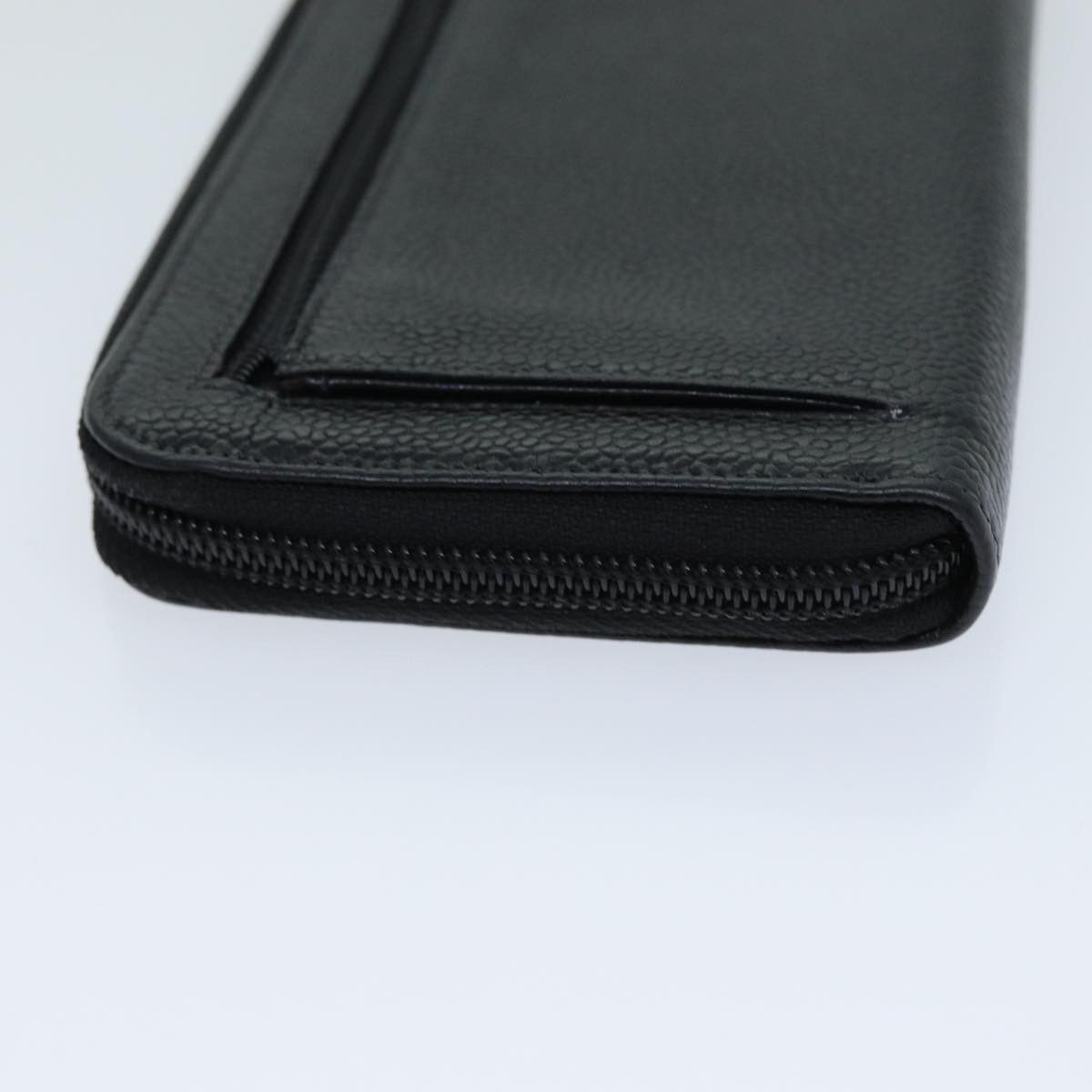 Chanel Logo Cc Black Leather Wallet (Pre-Owned) Size ONE SIZE - 10 Thumbnail