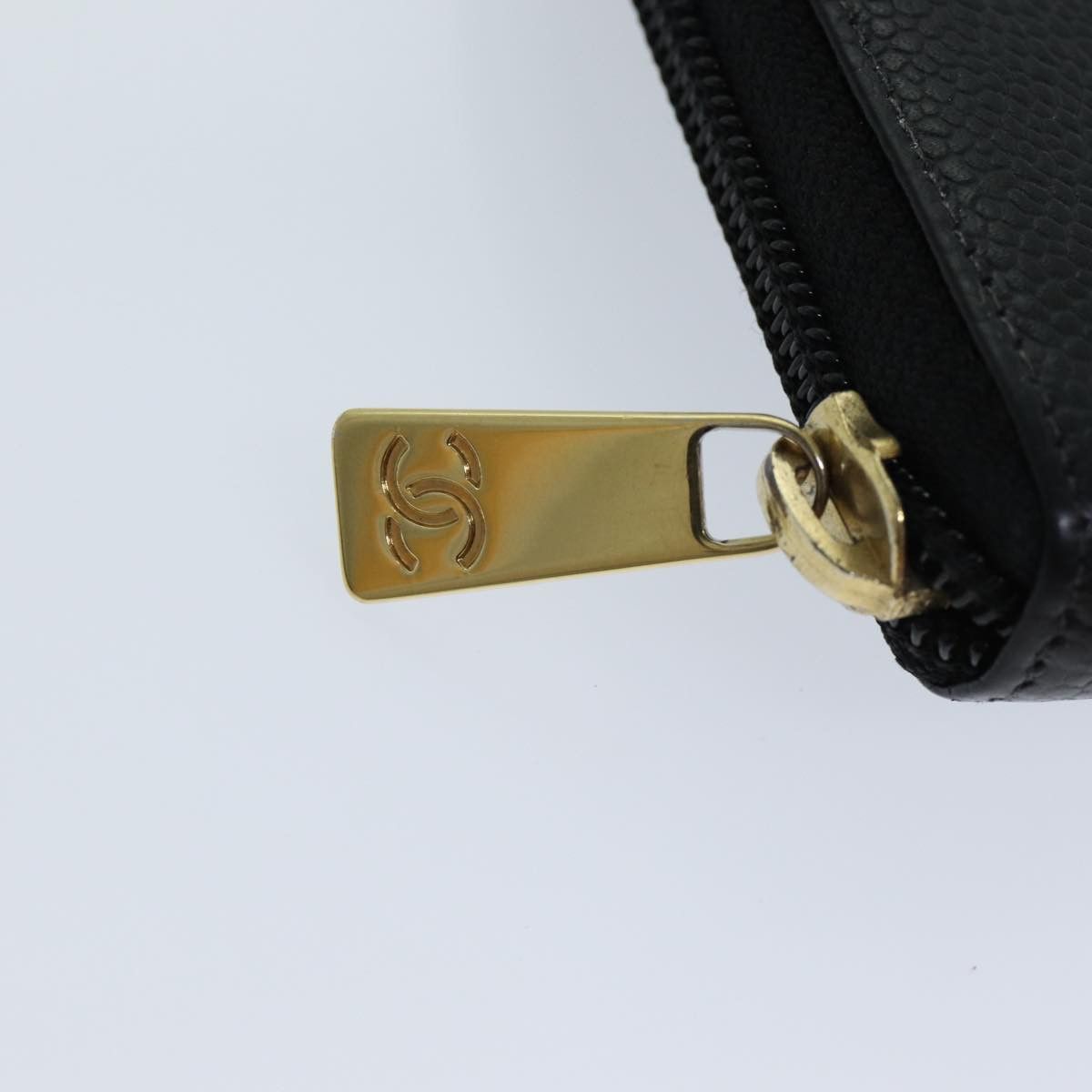 Chanel Logo Cc Black Leather Wallet (Pre-Owned) Size ONE SIZE - 9 Thumbnail