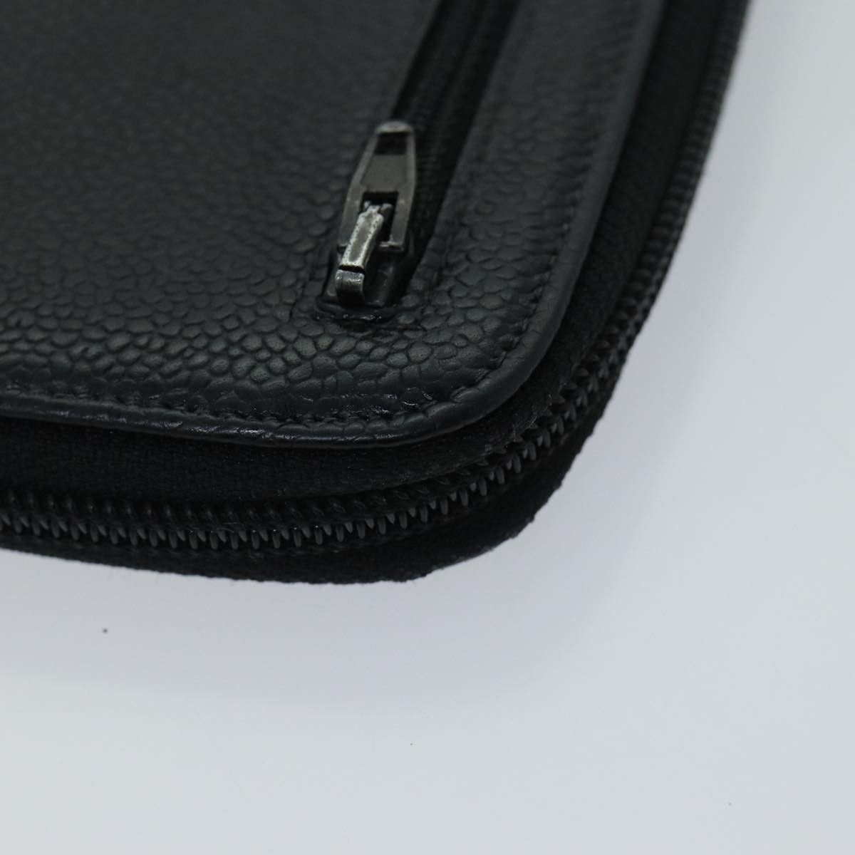 Chanel Logo Cc Black Leather Wallet (Pre-Owned) Size ONE SIZE - 13 Thumbnail