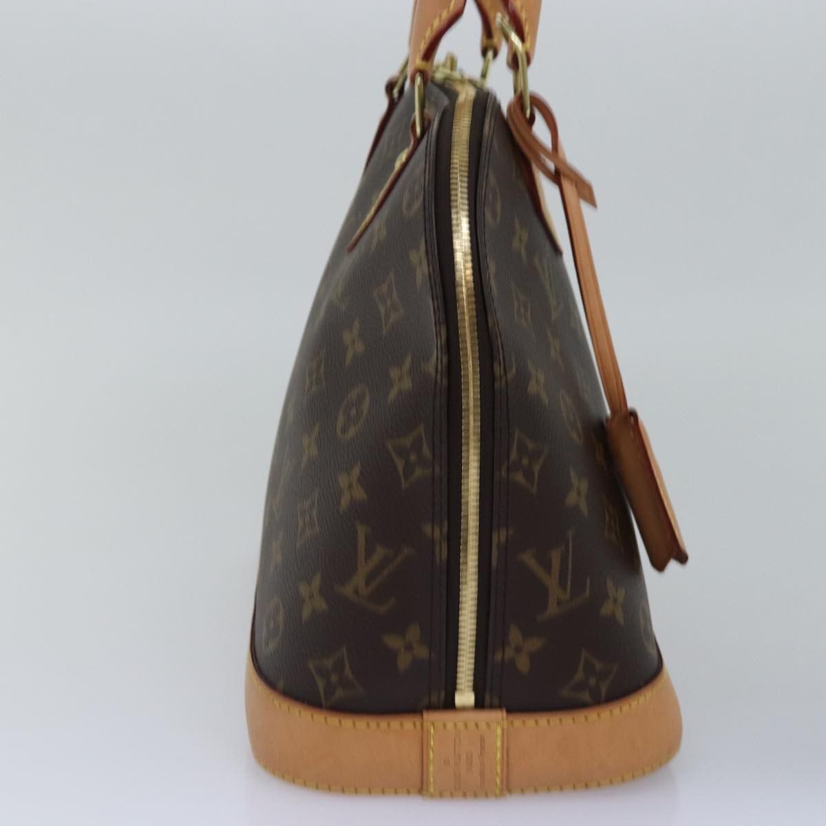 Louis Vuitton Alma Brown Canvas Handbag (Pre-Owned) Size ONE SIZE - 13 Thumbnail
