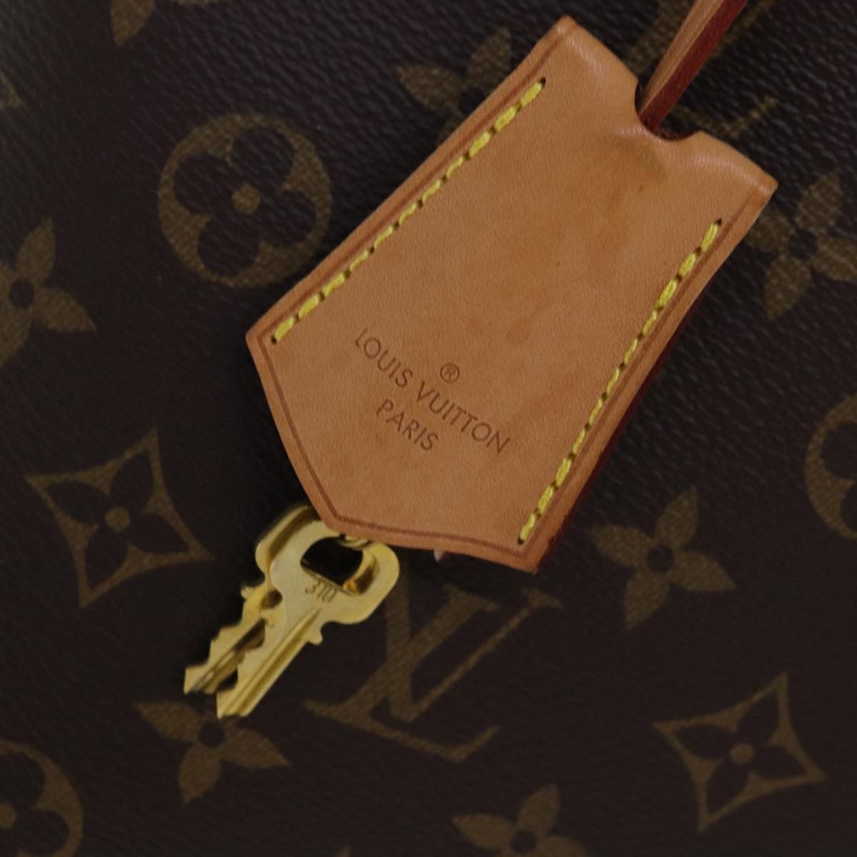 Louis Vuitton Alma Brown Canvas Handbag (Pre-Owned) Size ONE SIZE - 9 Thumbnail