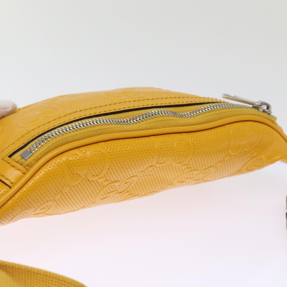 Gucci Gg Jumbo Yellow Leather Shoulder Bag (Pre-Owned) Size ONE SIZE - 10 Thumbnail