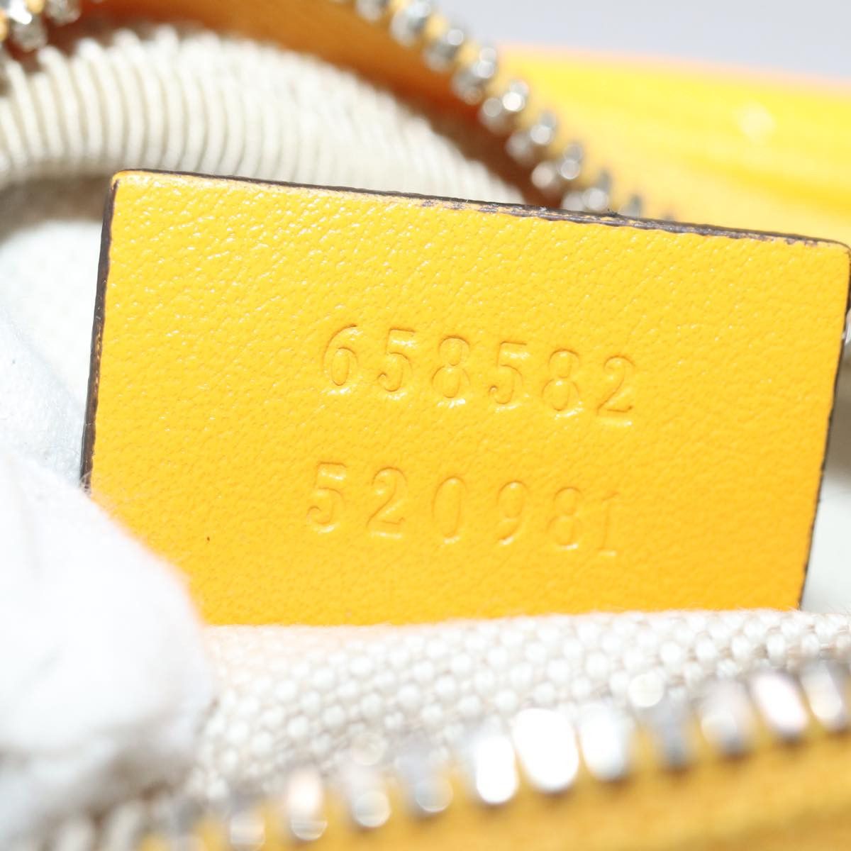 Gucci Gg Jumbo Yellow Leather Shoulder Bag (Pre-Owned) Size ONE SIZE - 6 Thumbnail