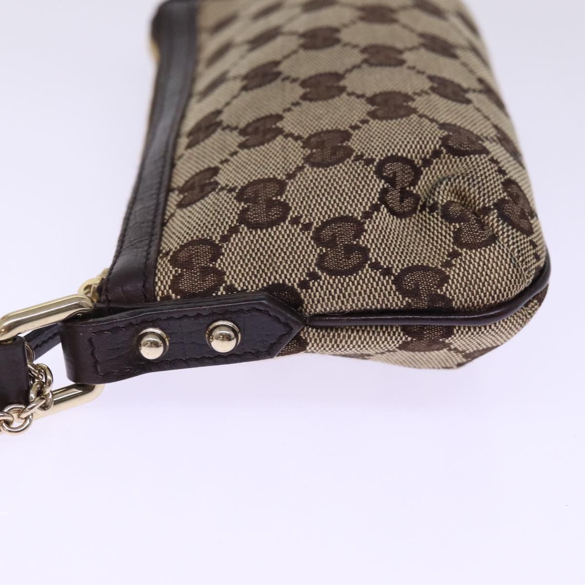 Gucci Gg Canvas Beige Canvas Clutch Bag (Pre-Owned) Size ONE SIZE - 10 Thumbnail