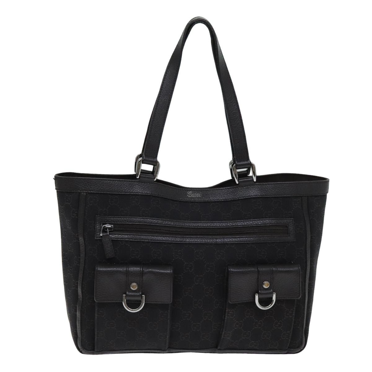 Gucci Abbey Brown Canvas Tote Bag (Pre-Owned) Size ONE SIZE - 12 Thumbnail