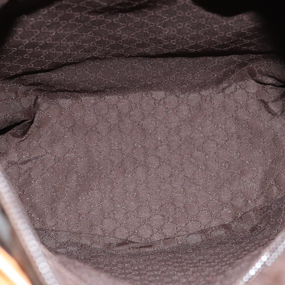 Gucci -- Brown Canvas Tote Bag (Pre-Owned) Size ONE SIZE - 5 Thumbnail