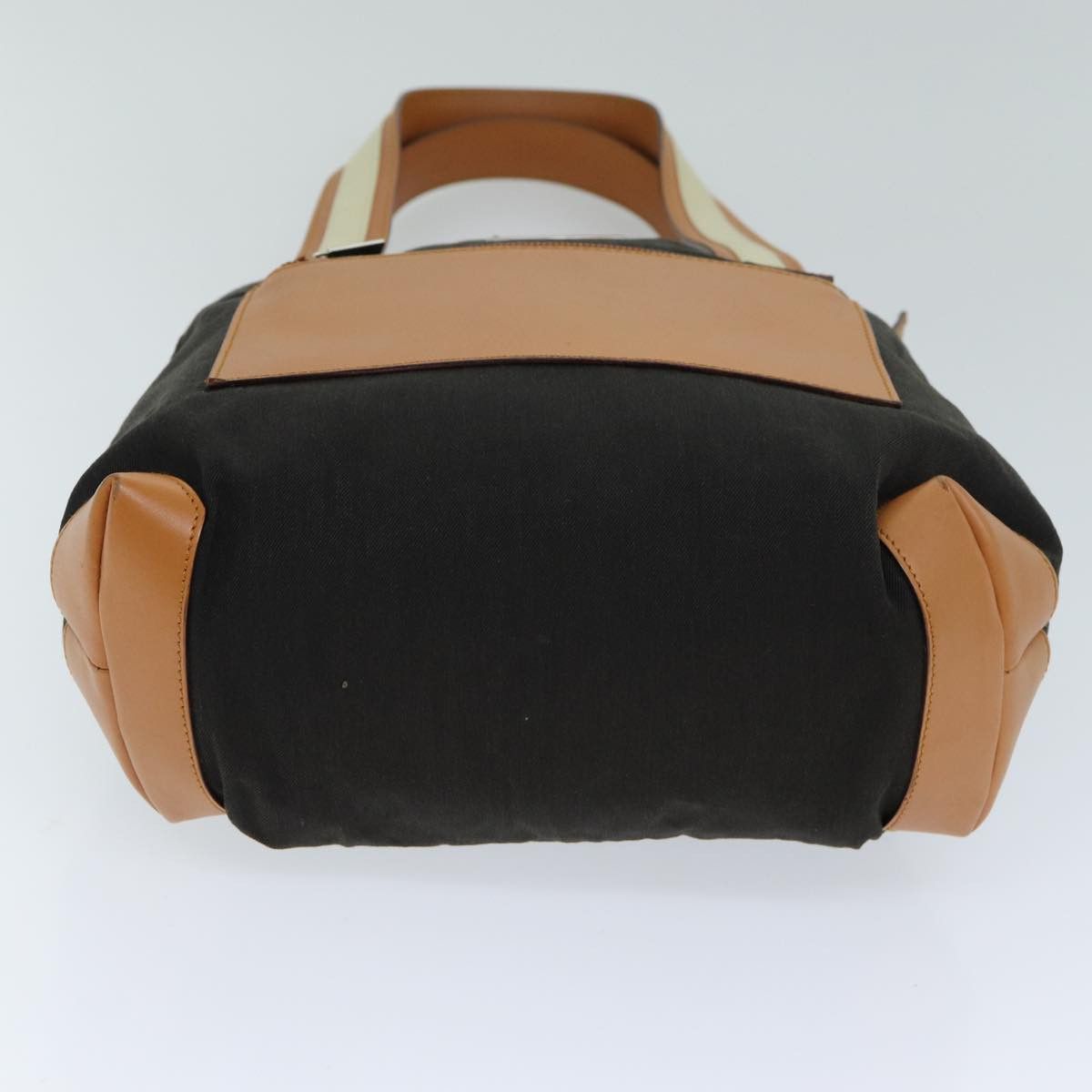 Gucci -- Brown Canvas Tote Bag (Pre-Owned) Size ONE SIZE - 3 Thumbnail