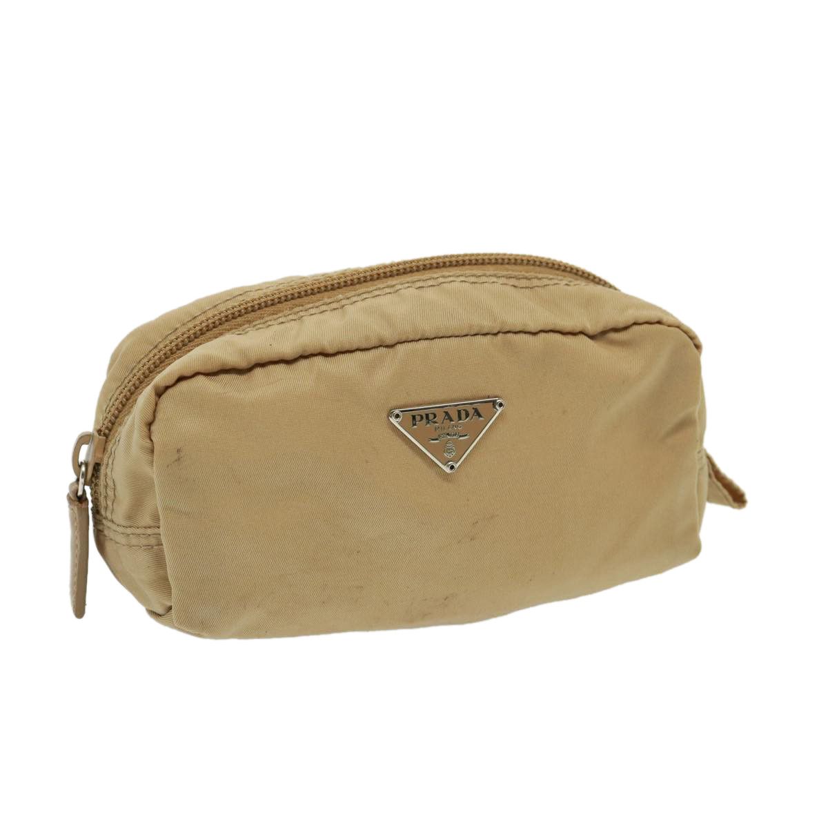 Prada Tessuto Beige Synthetic Clutch Bag (Pre-Owned) Size ONE SIZE - 11 Thumbnail