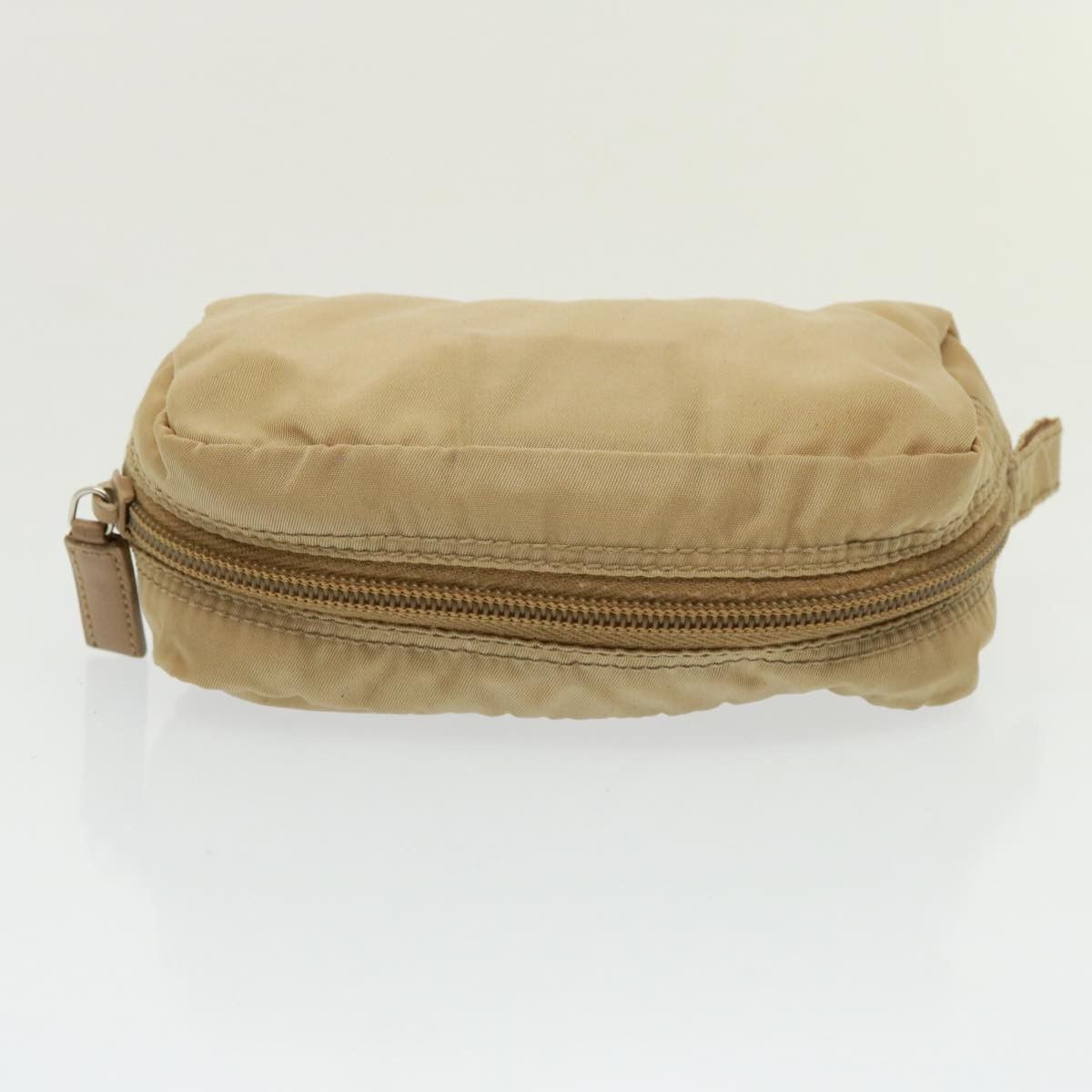 Prada Tessuto Beige Synthetic Clutch Bag (Pre-Owned) Size ONE SIZE - 4 Thumbnail