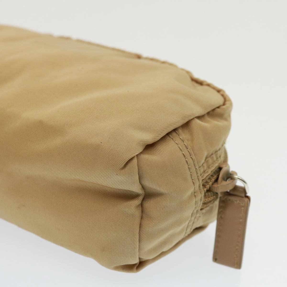 Prada Tessuto Beige Synthetic Clutch Bag (Pre-Owned) Size ONE SIZE - 10 Thumbnail