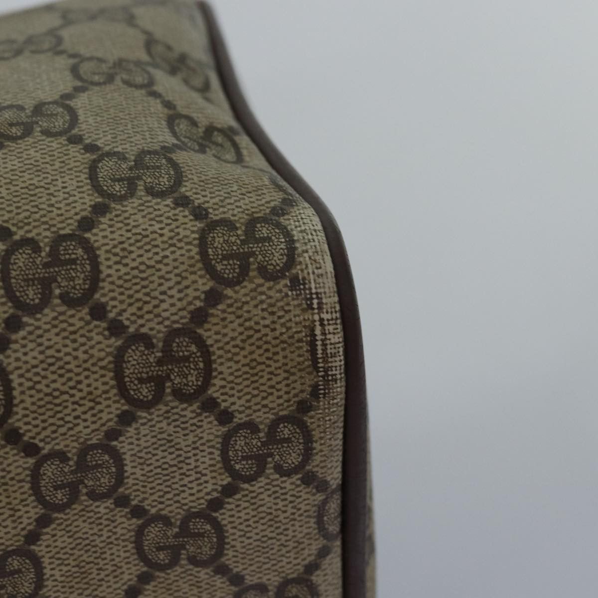 Gucci Gg Canvas Beige Canvas Handbag (Pre-Owned) Size ONE SIZE - 9 Thumbnail