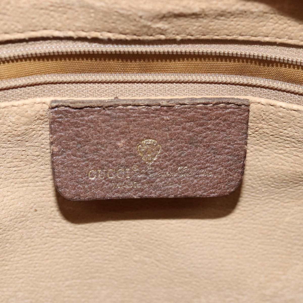 Gucci Gg Canvas Beige Canvas Handbag (Pre-Owned) Size ONE SIZE - 8 Thumbnail