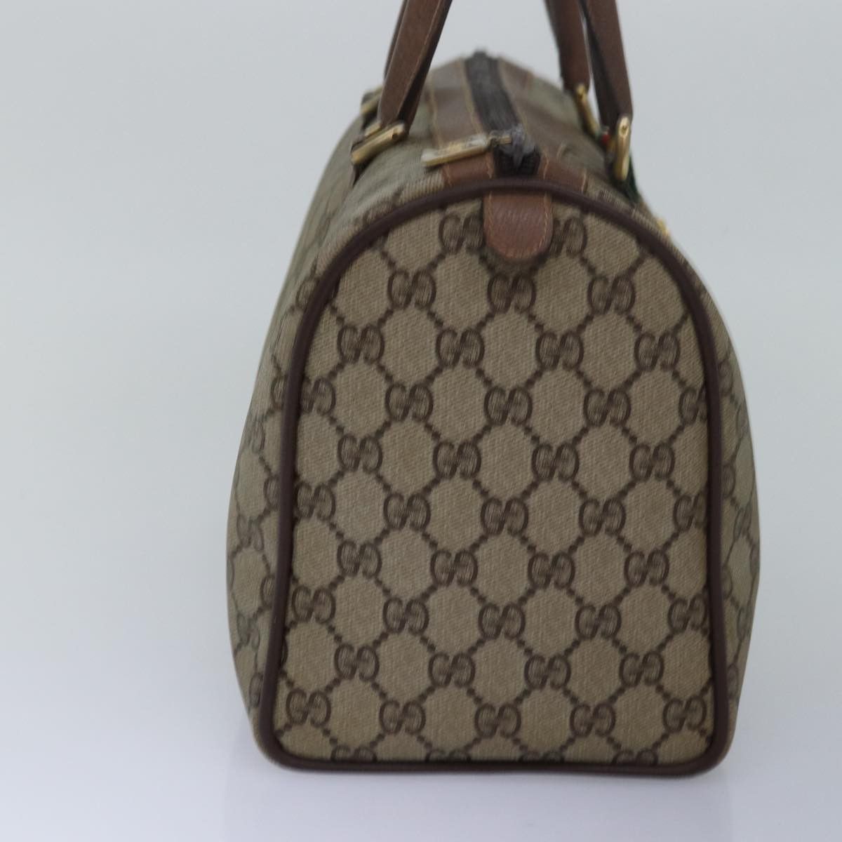 Gucci Gg Canvas Beige Canvas Handbag (Pre-Owned) Size ONE SIZE - 4 Thumbnail