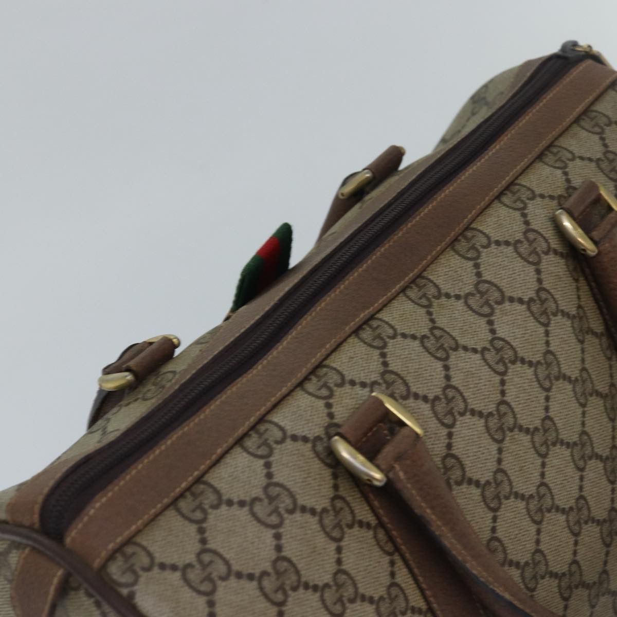 Gucci Gg Canvas Beige Canvas Handbag (Pre-Owned) Size ONE SIZE - 12 Thumbnail