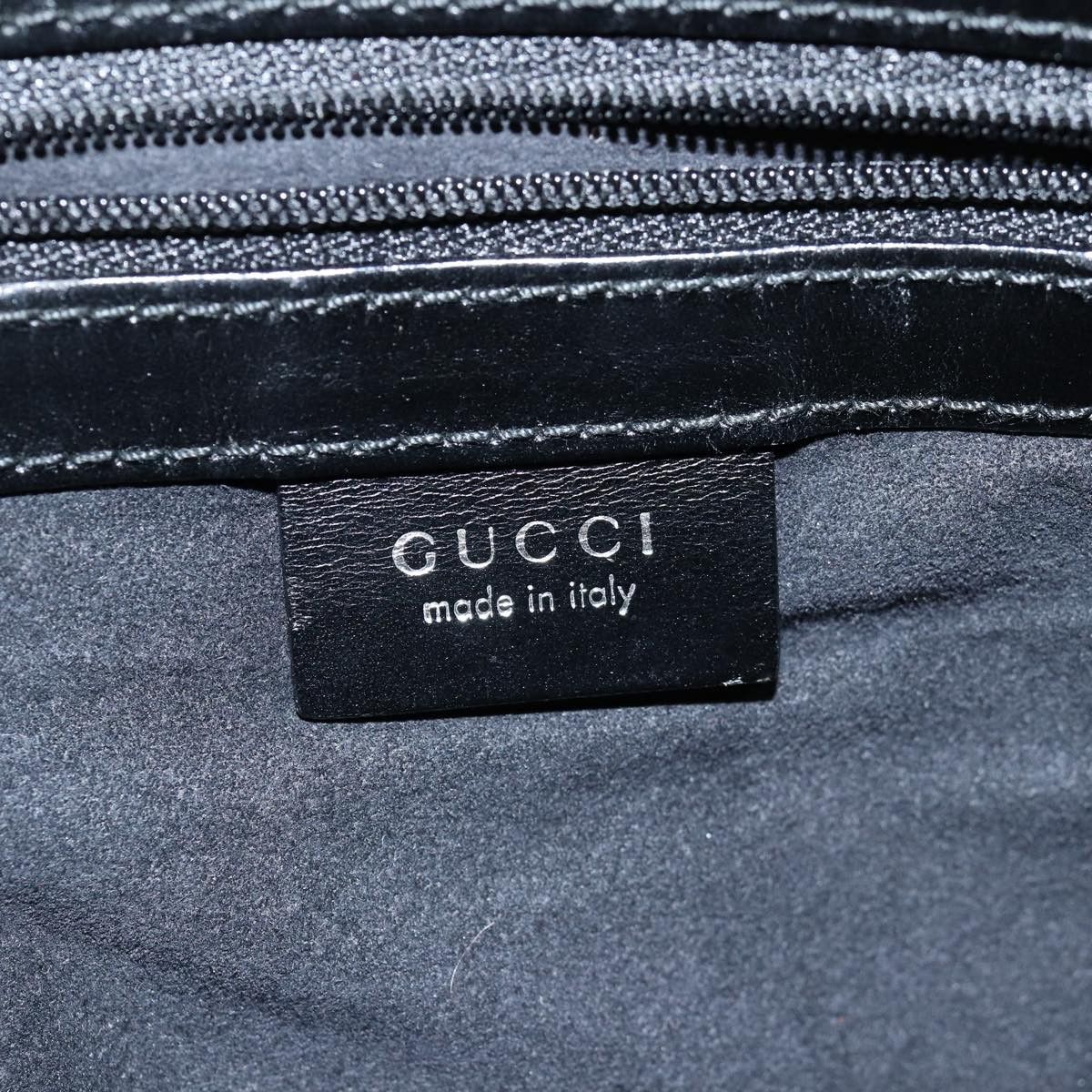 Gucci Black Synthetic Clutch Bag (Pre-Owned) Size ONE SIZE - 7 Thumbnail