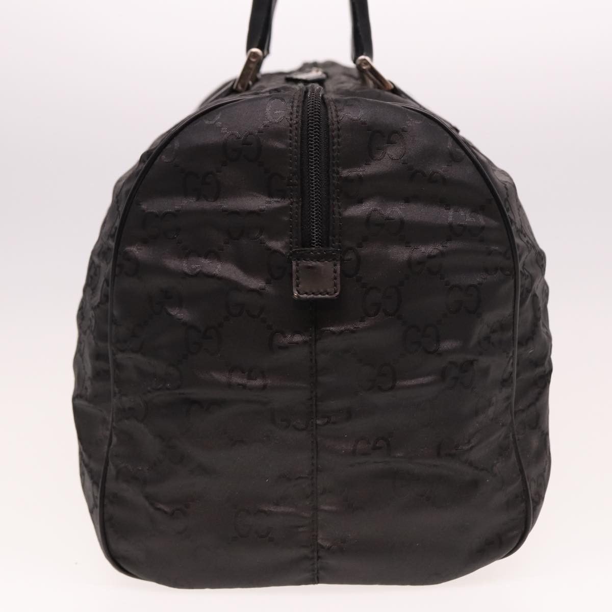 Gucci Gg Pattern Black Synthetic Travel Bag (Pre-Owned) Size ONE SIZE - 13 Thumbnail