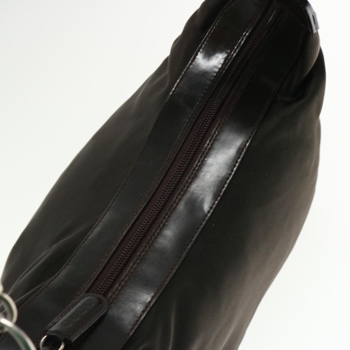 Gucci -- Brown Synthetic Shoulder Bag (Pre-Owned) Size ONE SIZE - 4 Thumbnail