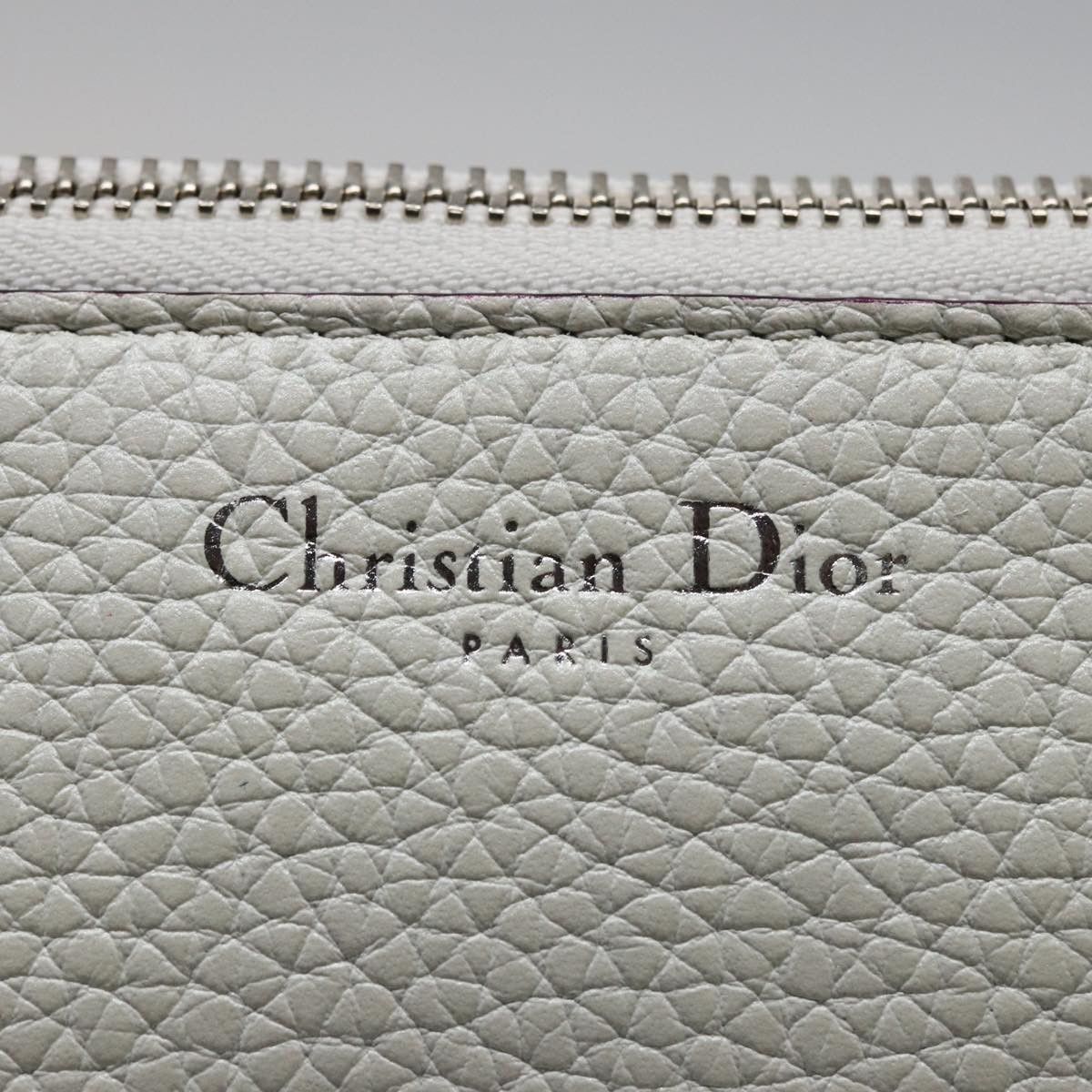 Dior issimo White Leather Handbag (Pre-Owned) Size ONE SIZE - 7 Thumbnail