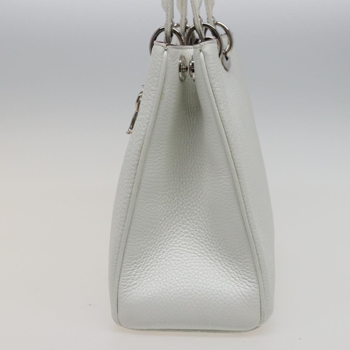 Dior issimo White Leather Handbag (Pre-Owned) Size ONE SIZE - 12 Thumbnail