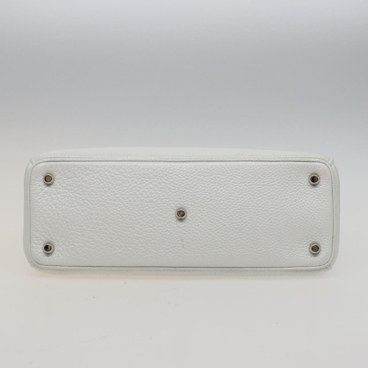 Dior issimo White Leather Handbag (Pre-Owned) Size ONE SIZE - 3 Thumbnail