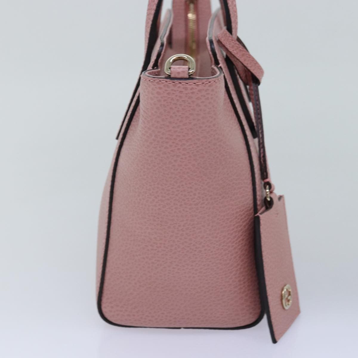 Gucci Pink Leather Handbag (Pre-Owned) Size ONE SIZE - 4 Thumbnail