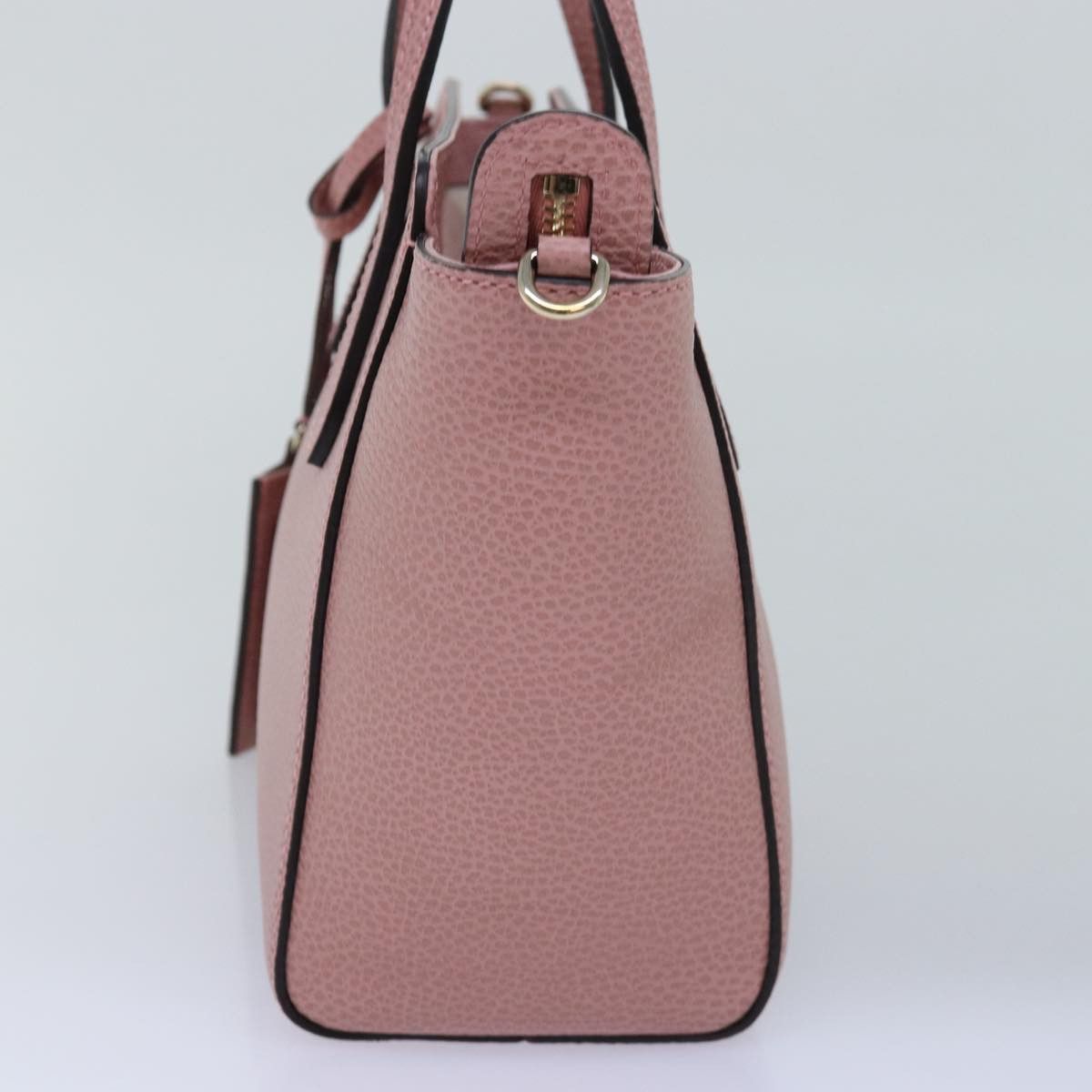 Gucci Pink Leather Handbag (Pre-Owned) Size ONE SIZE - 11 Thumbnail