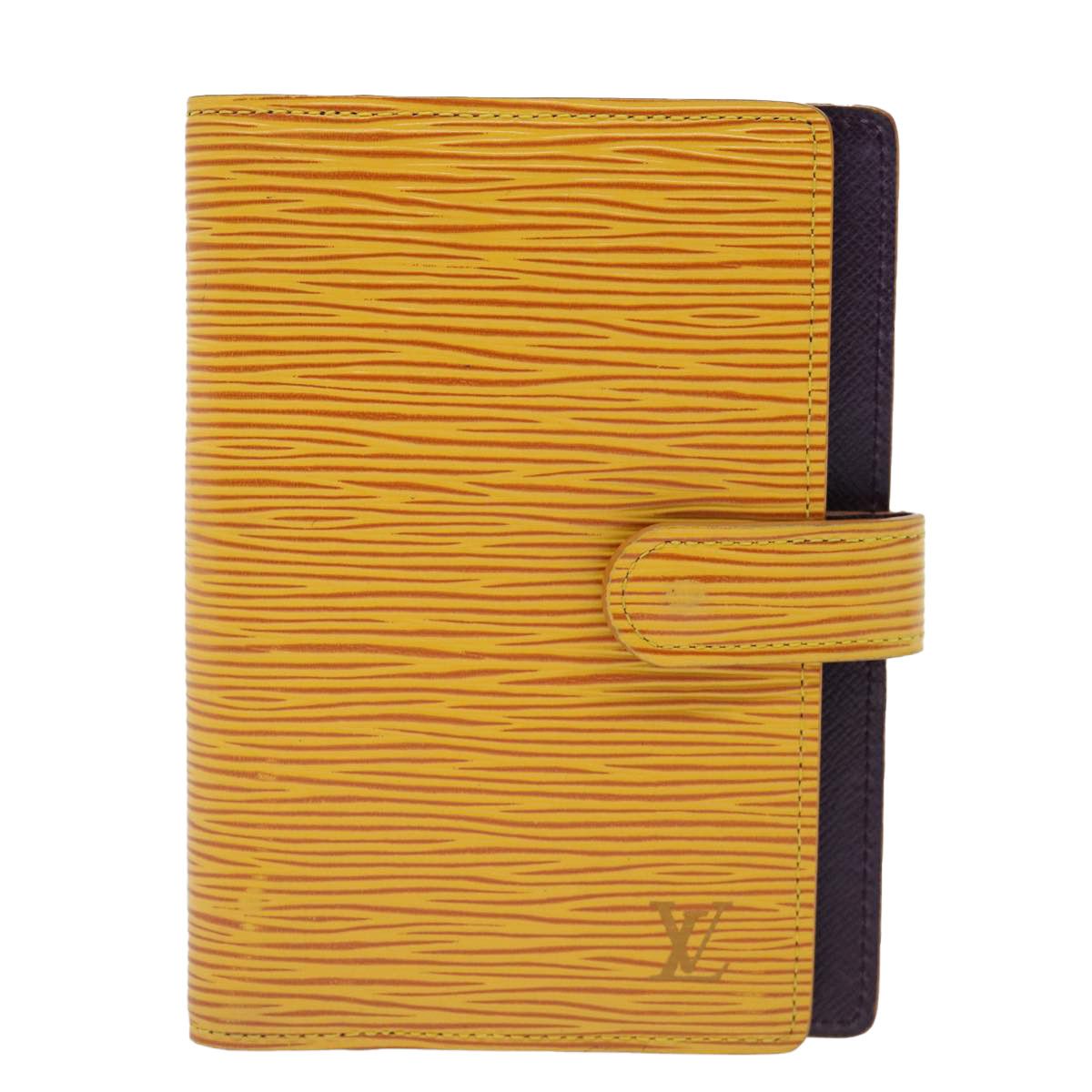 Louis Vuitton Agenda Cover Yellow Leather Wallet (Pre-Owned) Size ONE SIZE - 2 Thumbnail