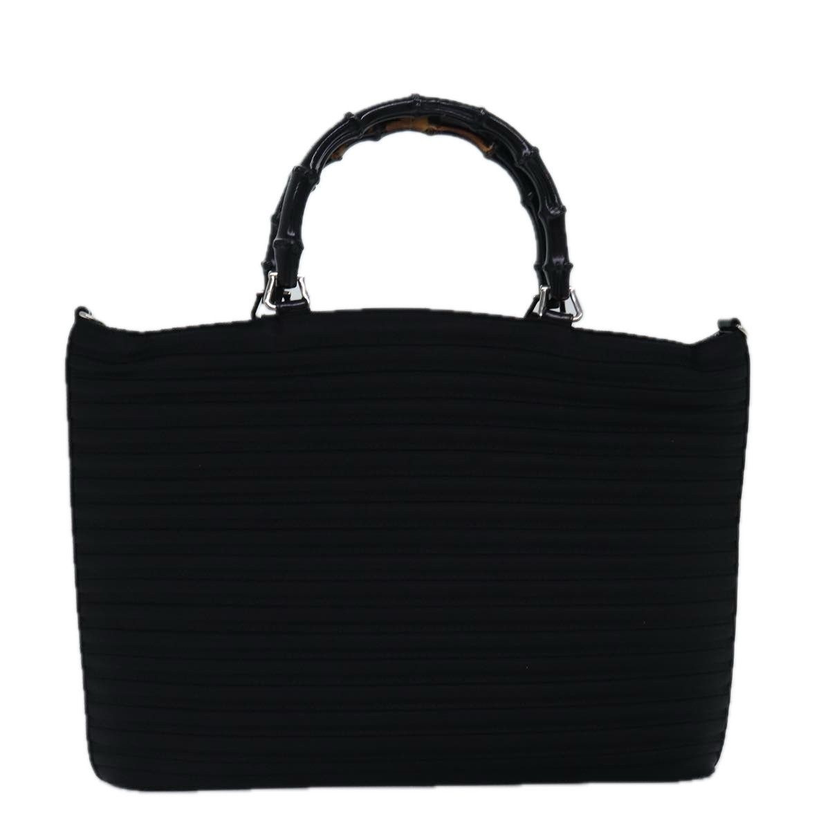 Gucci Bamboo Black Synthetic Handbag (Pre-Owned) Size ONE SIZE - 9 Thumbnail