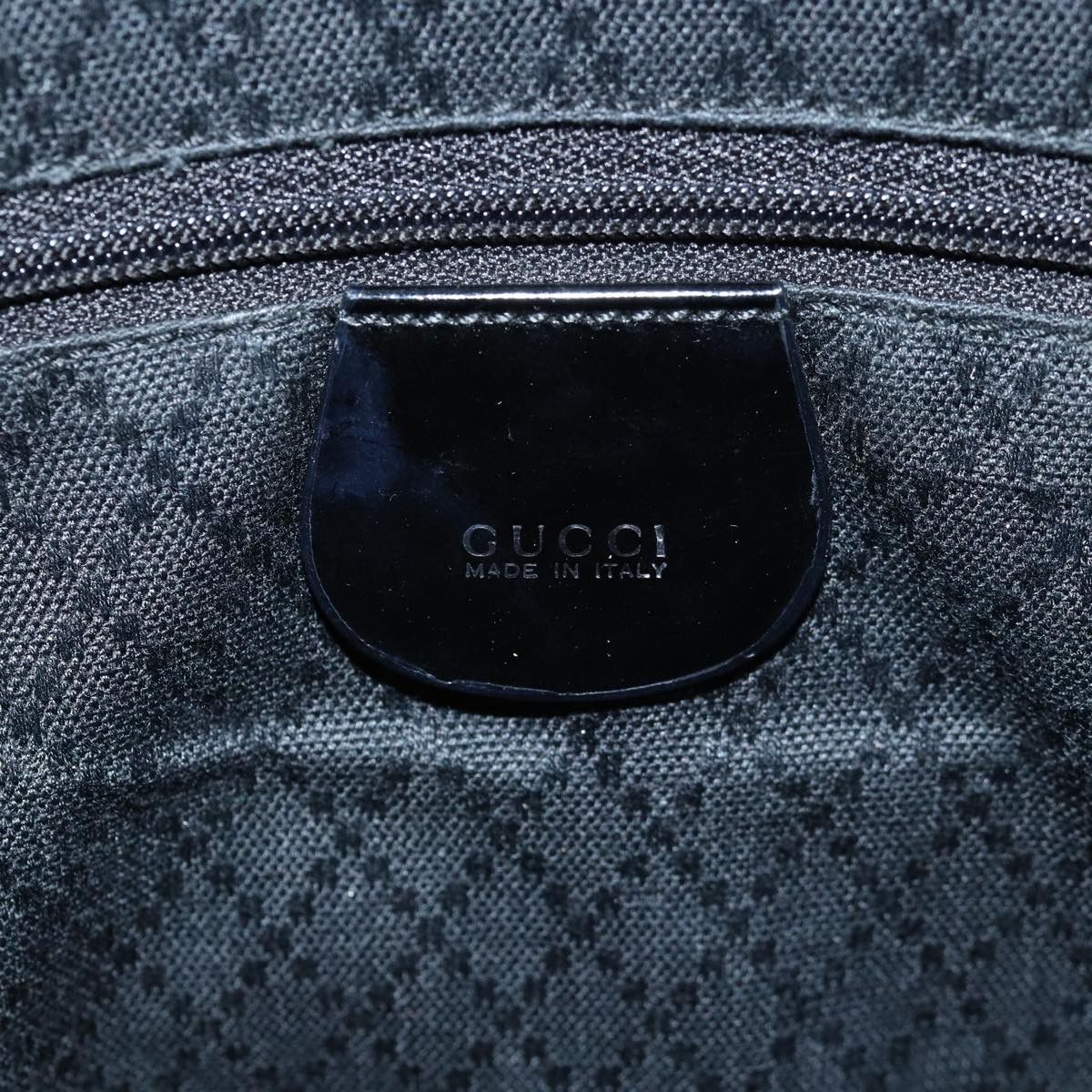 Gucci Bamboo Black Synthetic Handbag (Pre-Owned) Size ONE SIZE - 7 Thumbnail