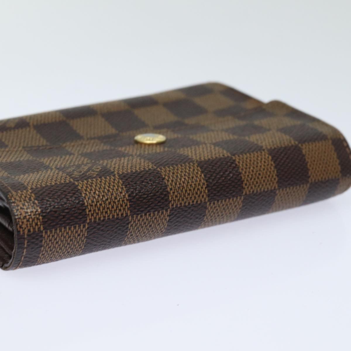 Louis Vuitton Alexandra Brown Canvas Wallet (Pre-Owned) Size ONE SIZE - 4 Thumbnail