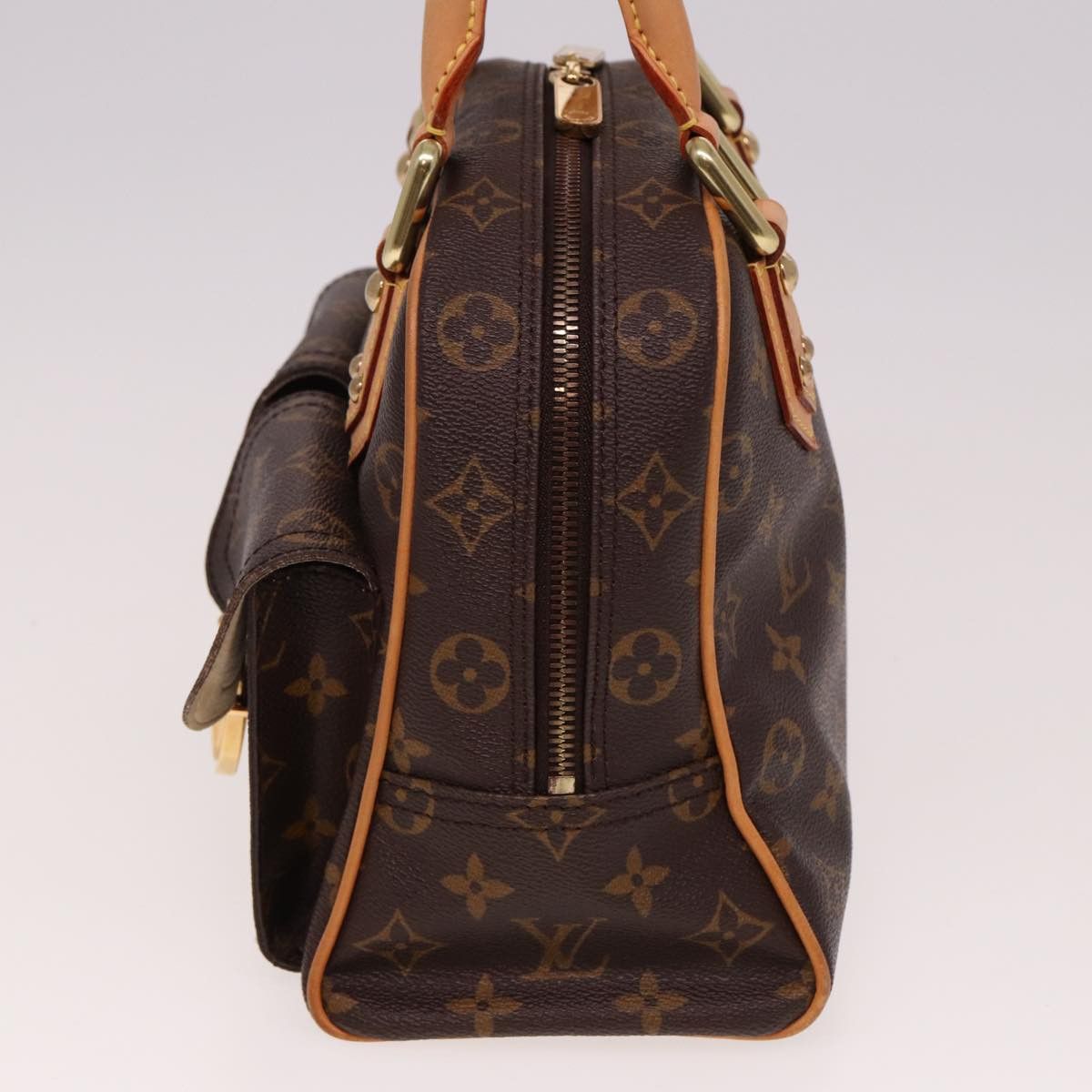 Louis Vuitton Manhattan Brown Canvas Handbag (Pre-Owned) Size ONE SIZE - 11 Thumbnail