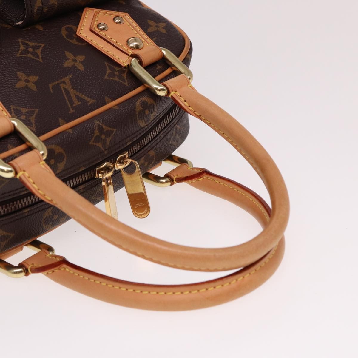 Louis Vuitton Manhattan Brown Canvas Handbag (Pre-Owned) Size ONE SIZE - 12 Thumbnail