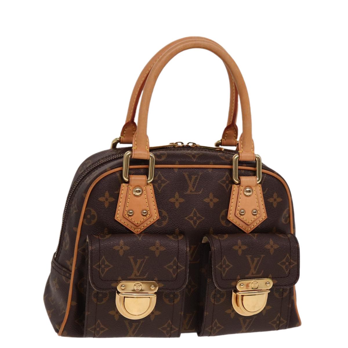 Louis Vuitton Manhattan Brown Canvas Handbag (Pre-Owned) Size ONE SIZE - 9 Thumbnail