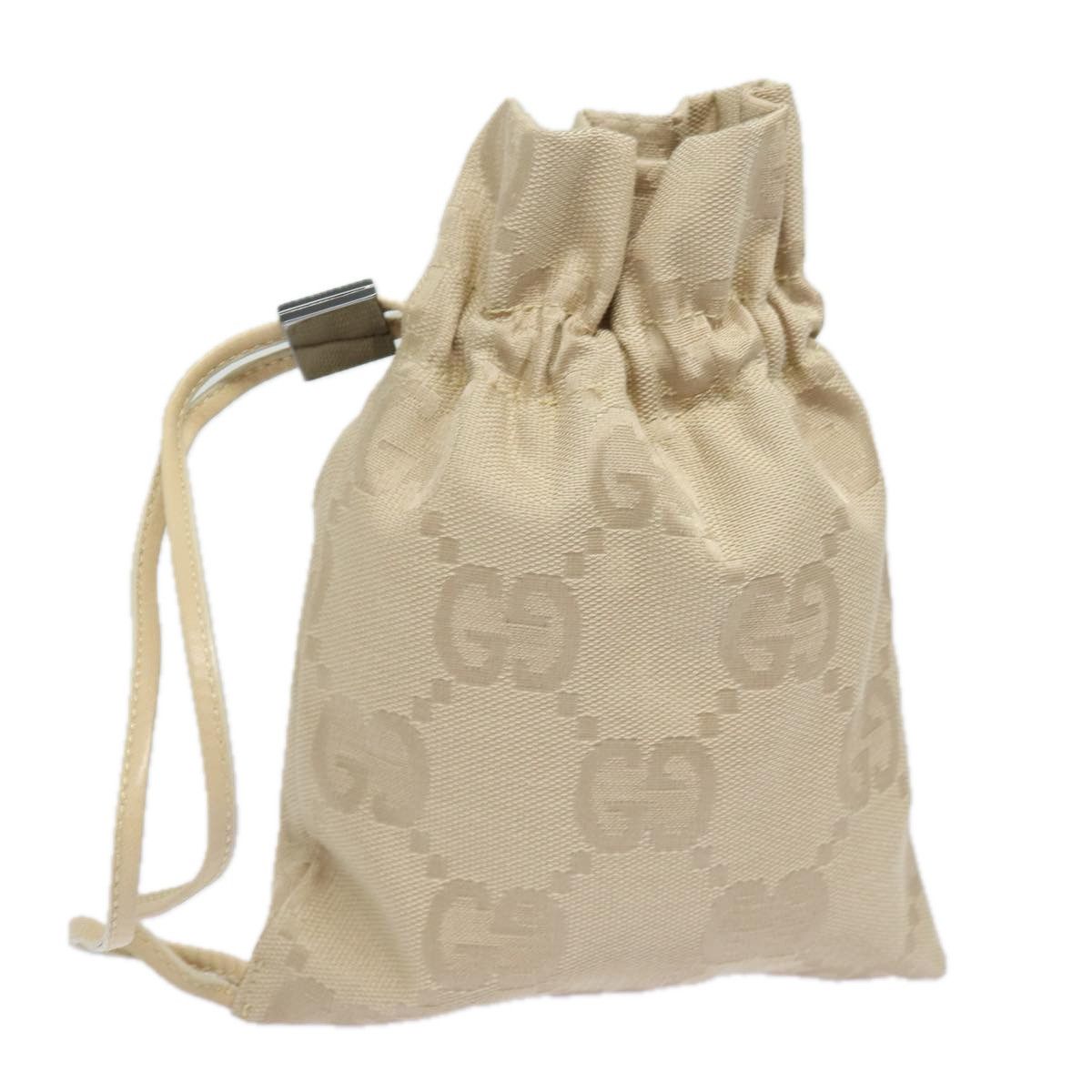 Gucci Gg Canvas Beige Canvas Clutch Bag (Pre-Owned) Size ONE SIZE - 9 Thumbnail