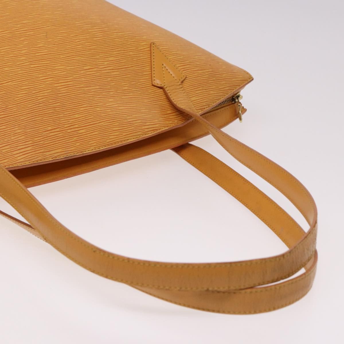 Louis Vuitton Saint Jacques Yellow Leather Shoulder Bag (Pre-Owned) Size ONE SIZE - 13 Thumbnail