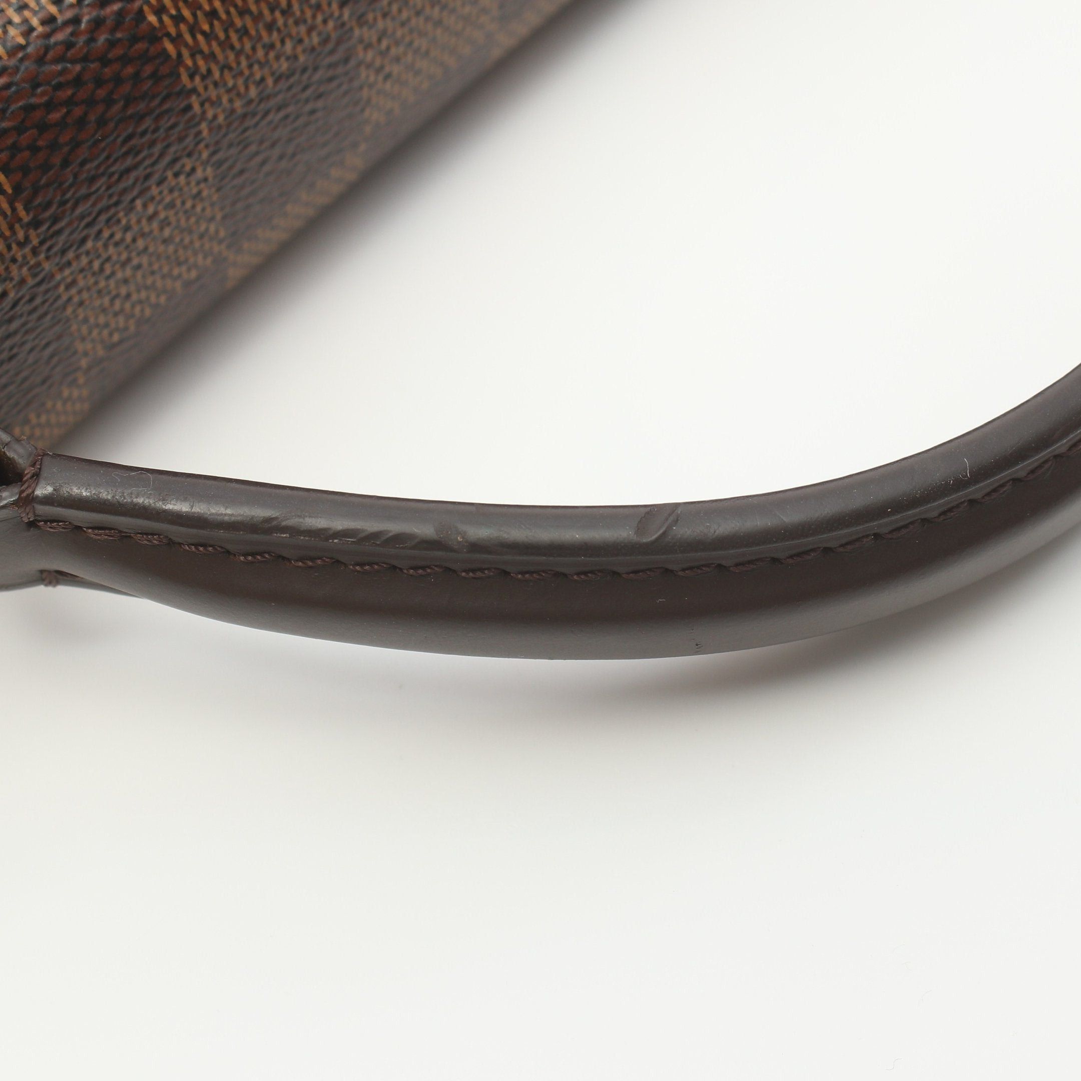 Louis Vuitton Louis Vuitton Croisette Damier Ebene Handbag Leather Brown Size ONE SIZE - 6 Thumbnail