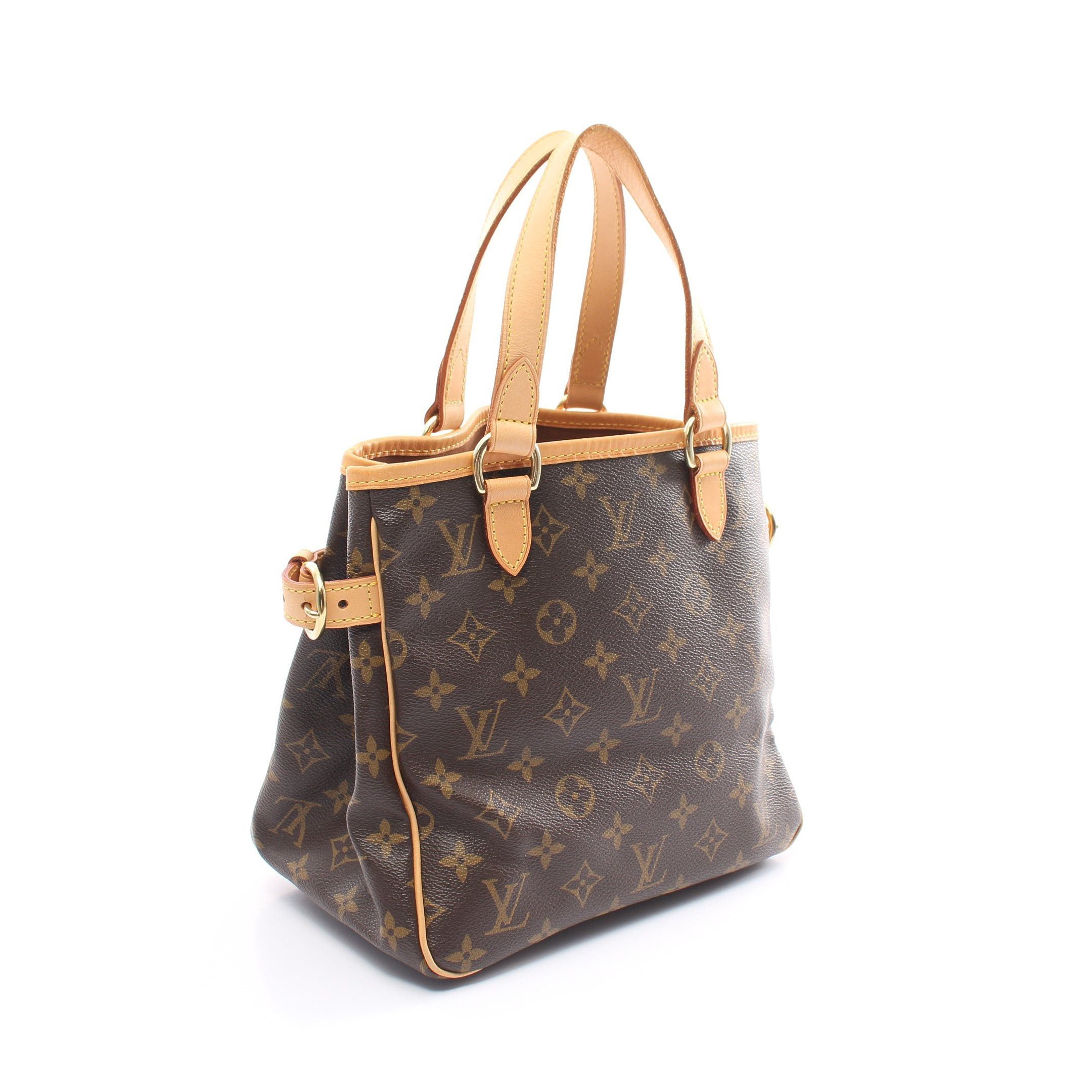 Louis Vuitton Louis Vuitton Batignolles Monogram Handbag Leather Brown Size ONE SIZE - 2 Thumbnail