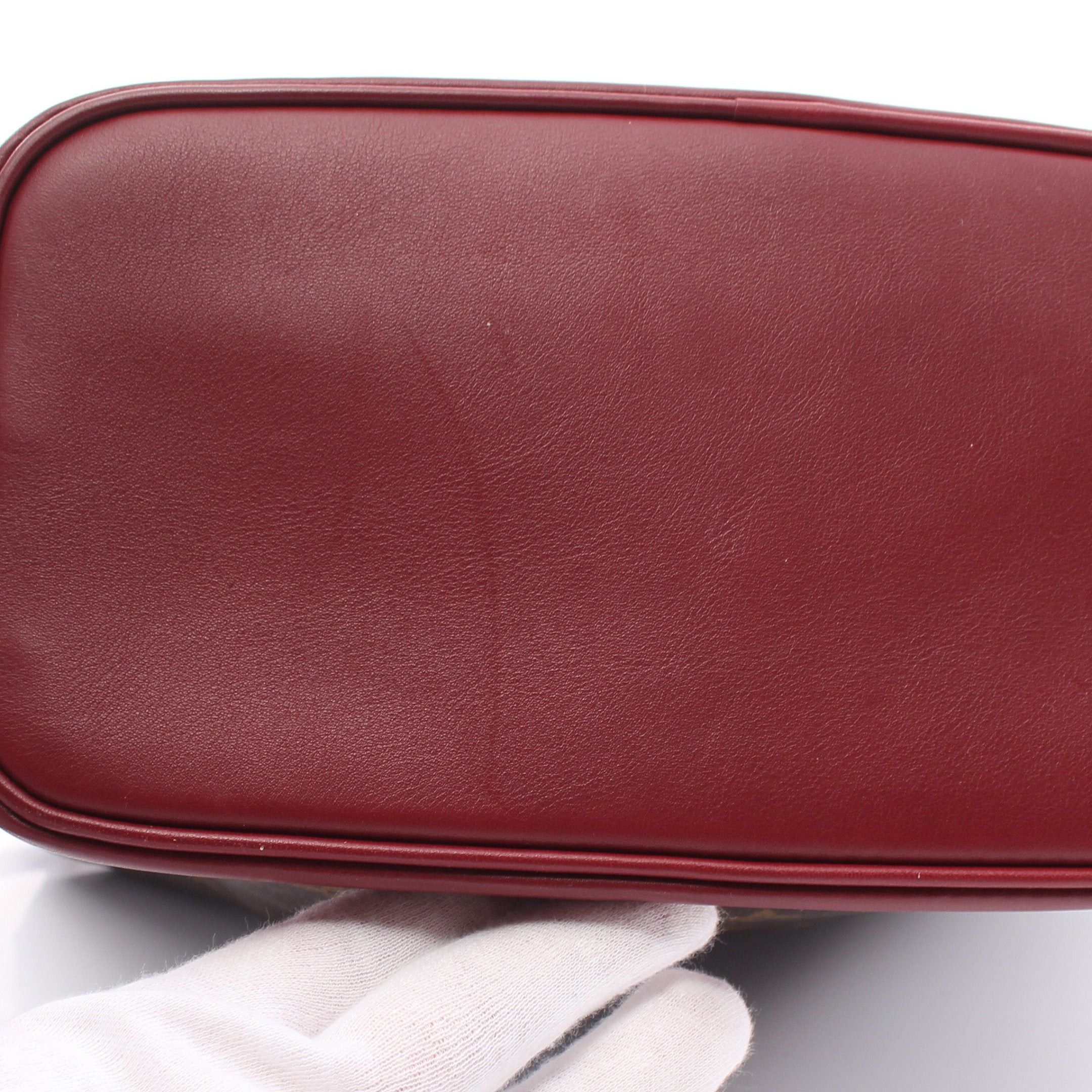 Louis Vuitton Louis Vuitton Idol Nn14Gm Monogram Ruby Handbag Leather Brown Bordeaux Size ONE SIZE - 5 Thumbnail