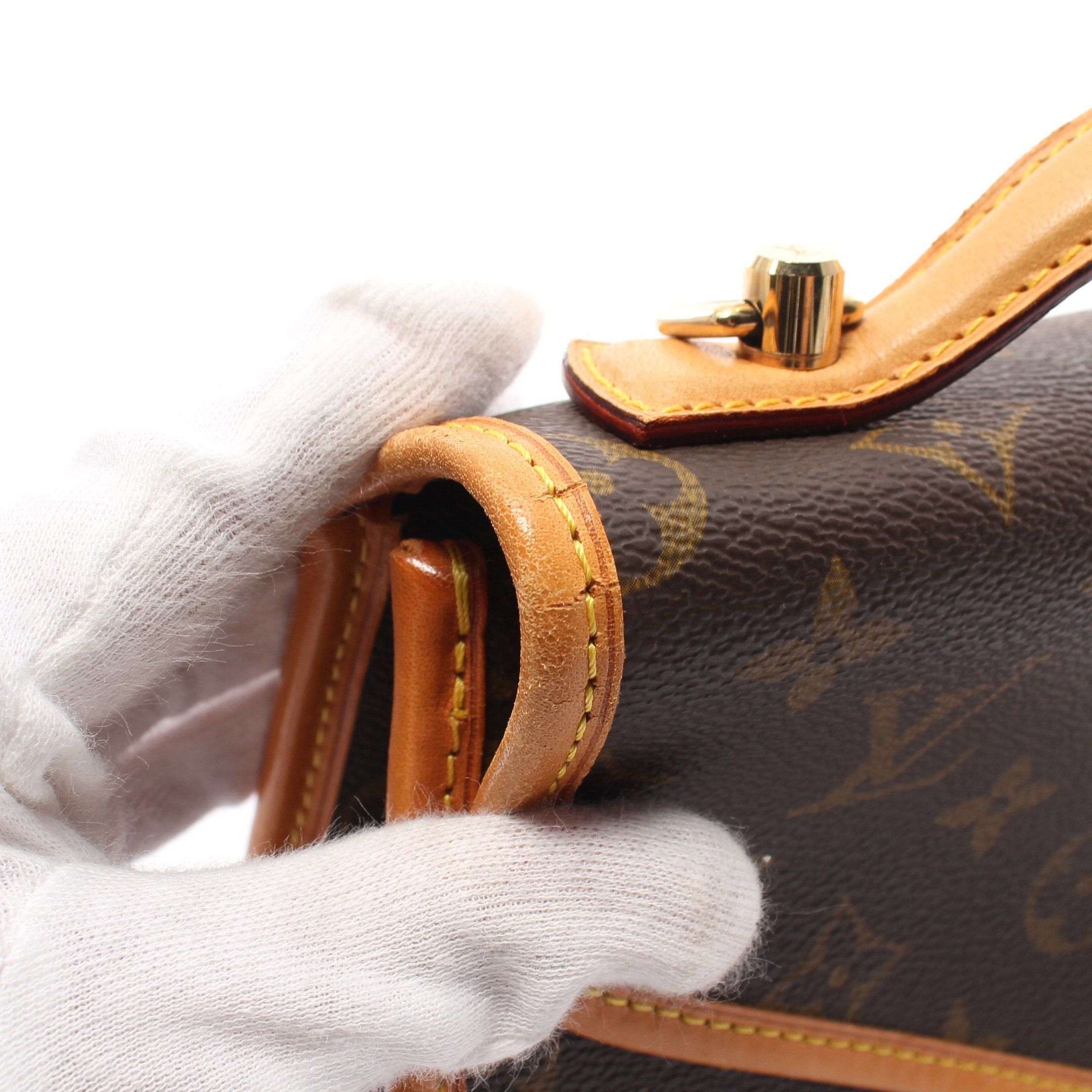 Louis Vuitton Louis Vuitton Bel Air Monogram Handbag Leather Brown Size ONE SIZE - 8 Thumbnail