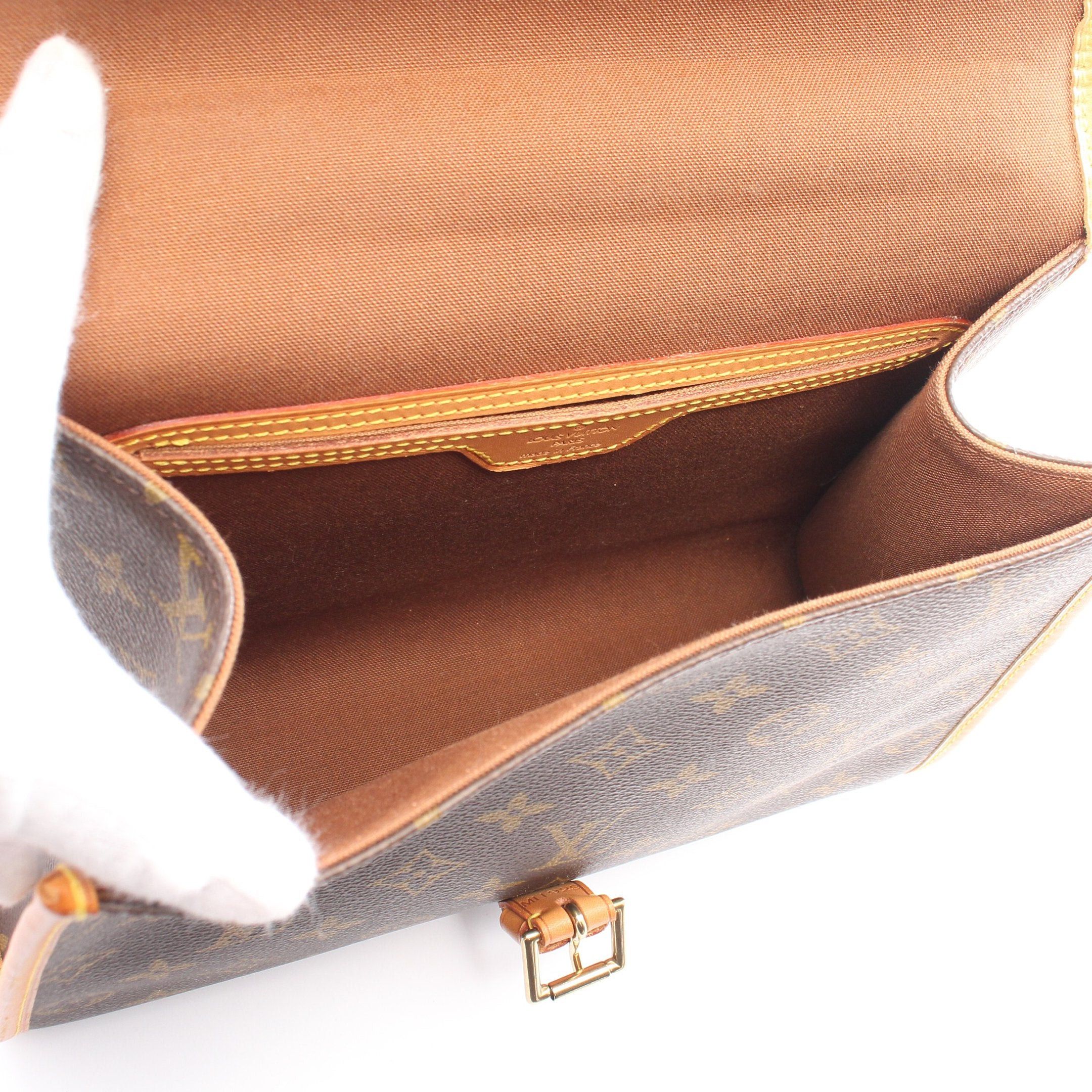 Louis Vuitton Louis Vuitton Bel Air Monogram Handbag Leather Brown Size ONE SIZE - 3 Thumbnail