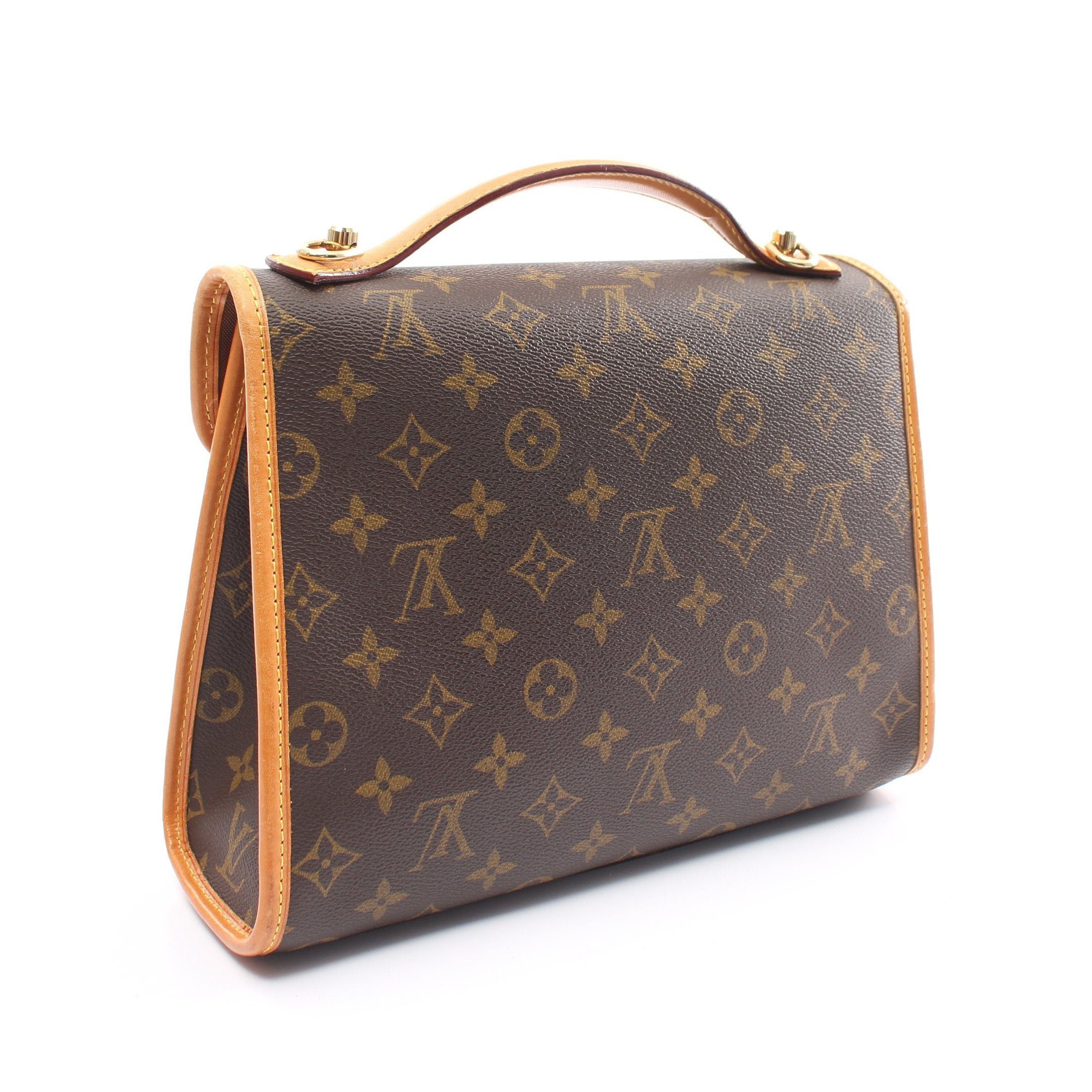 Louis Vuitton Louis Vuitton Bel Air Monogram Handbag Leather Brown Size ONE SIZE - 2 Thumbnail