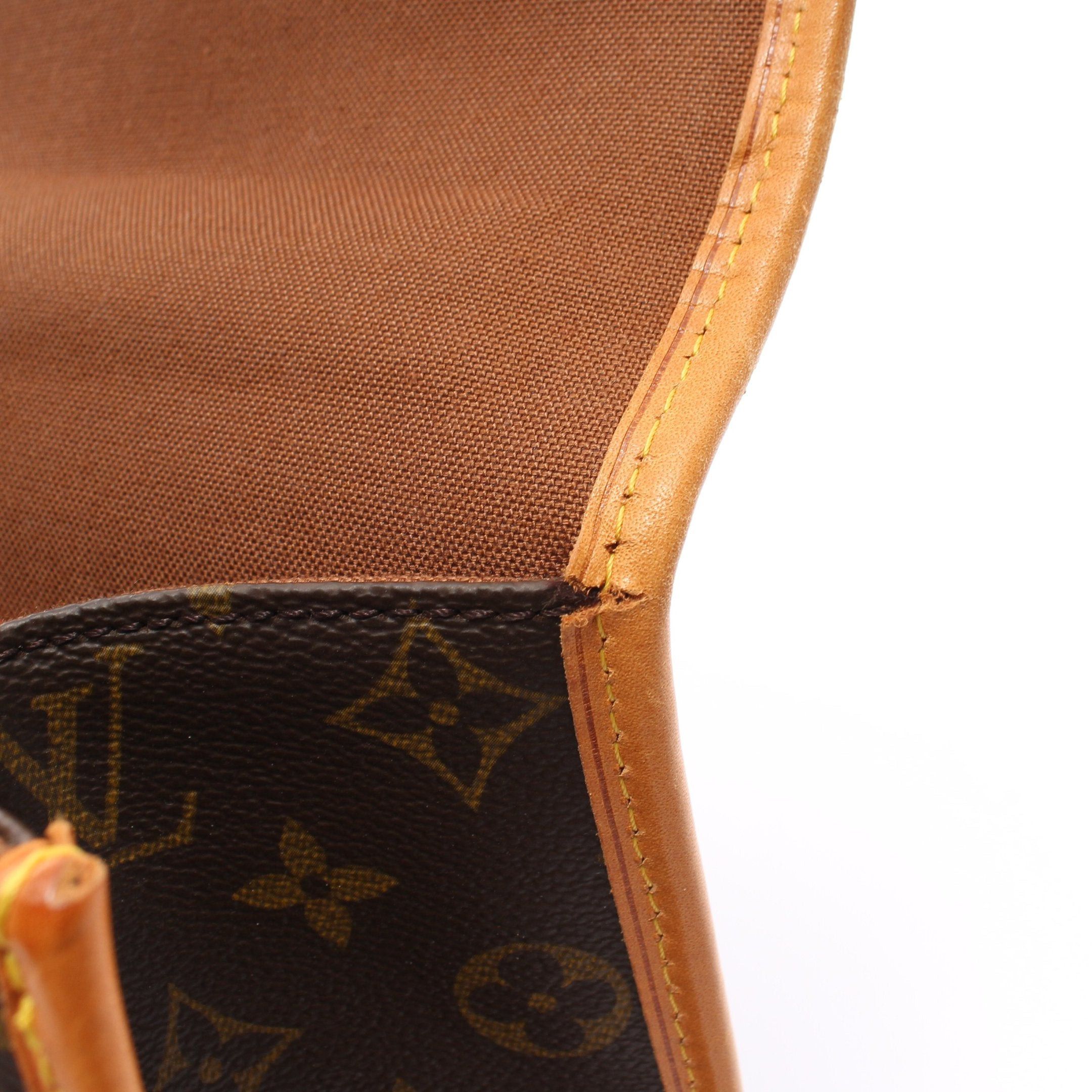 Louis Vuitton Louis Vuitton Bel Air Monogram Handbag Leather Brown Size ONE SIZE - 7 Thumbnail