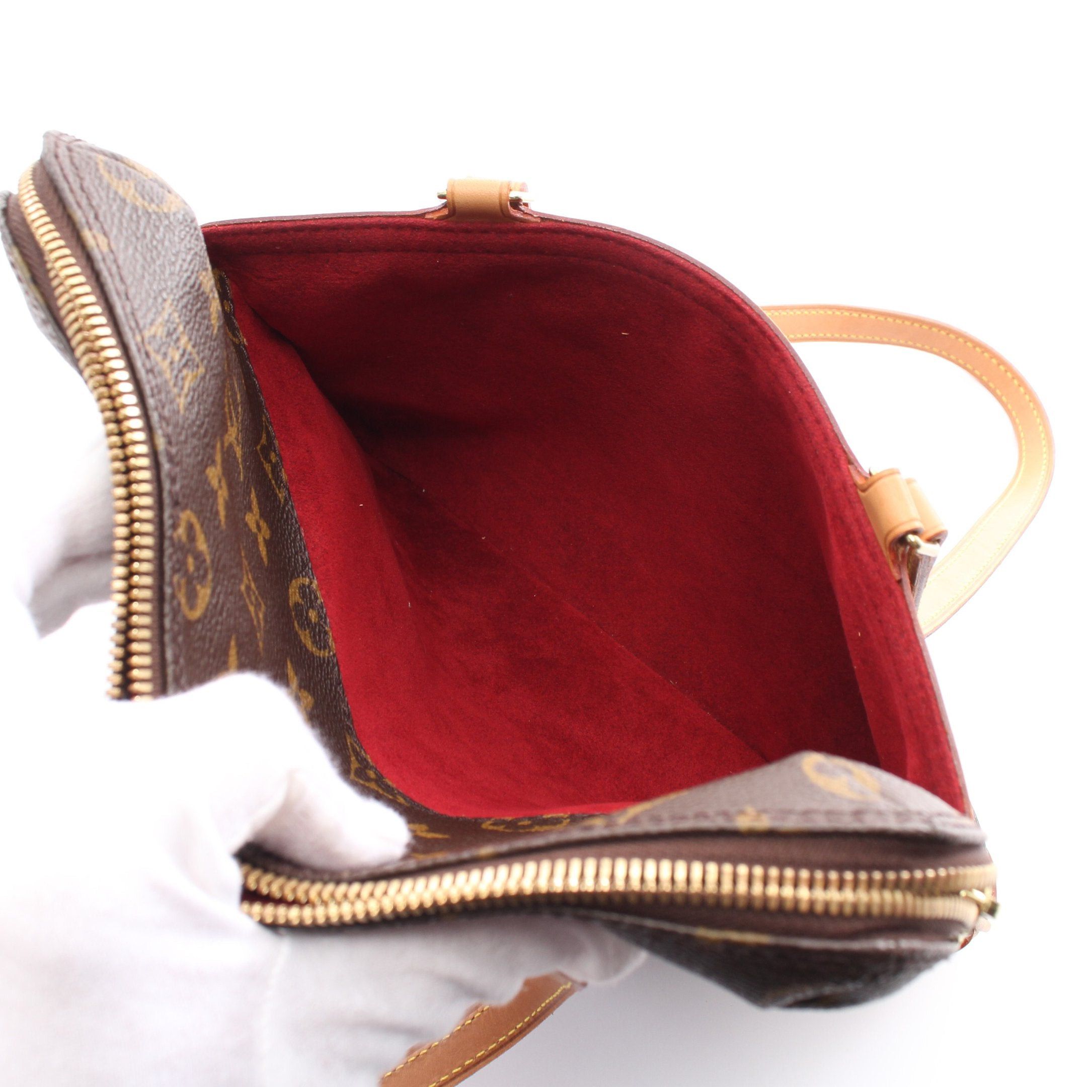 Louis Vuitton Louis Vuitton Kusan Gm Monogram Shoulder Bag Leather Brown Size ONE SIZE - 10 Thumbnail
