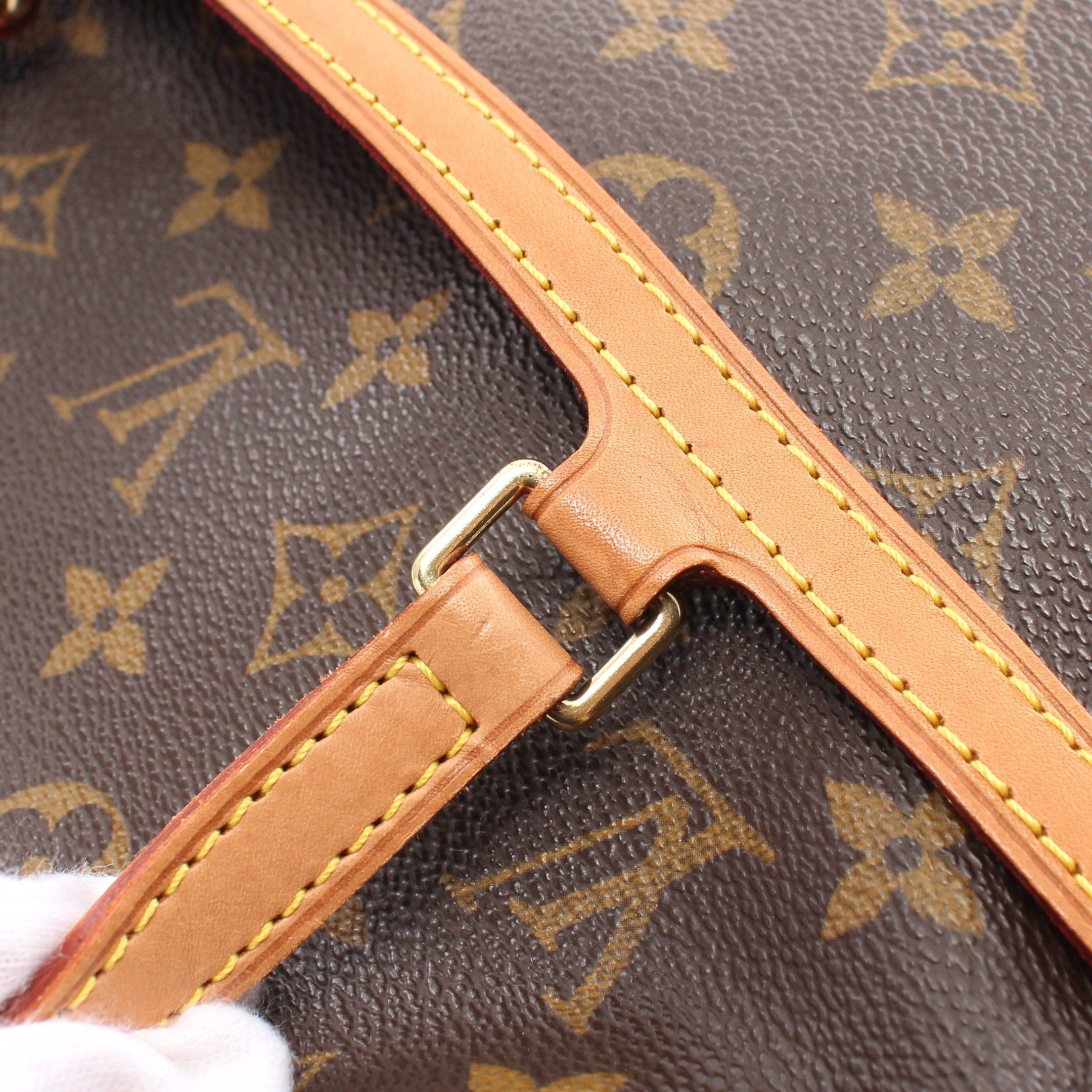 Louis Vuitton Louis Vuitton Kusan Gm Monogram Shoulder Bag Leather Brown Size ONE SIZE - 5 Thumbnail